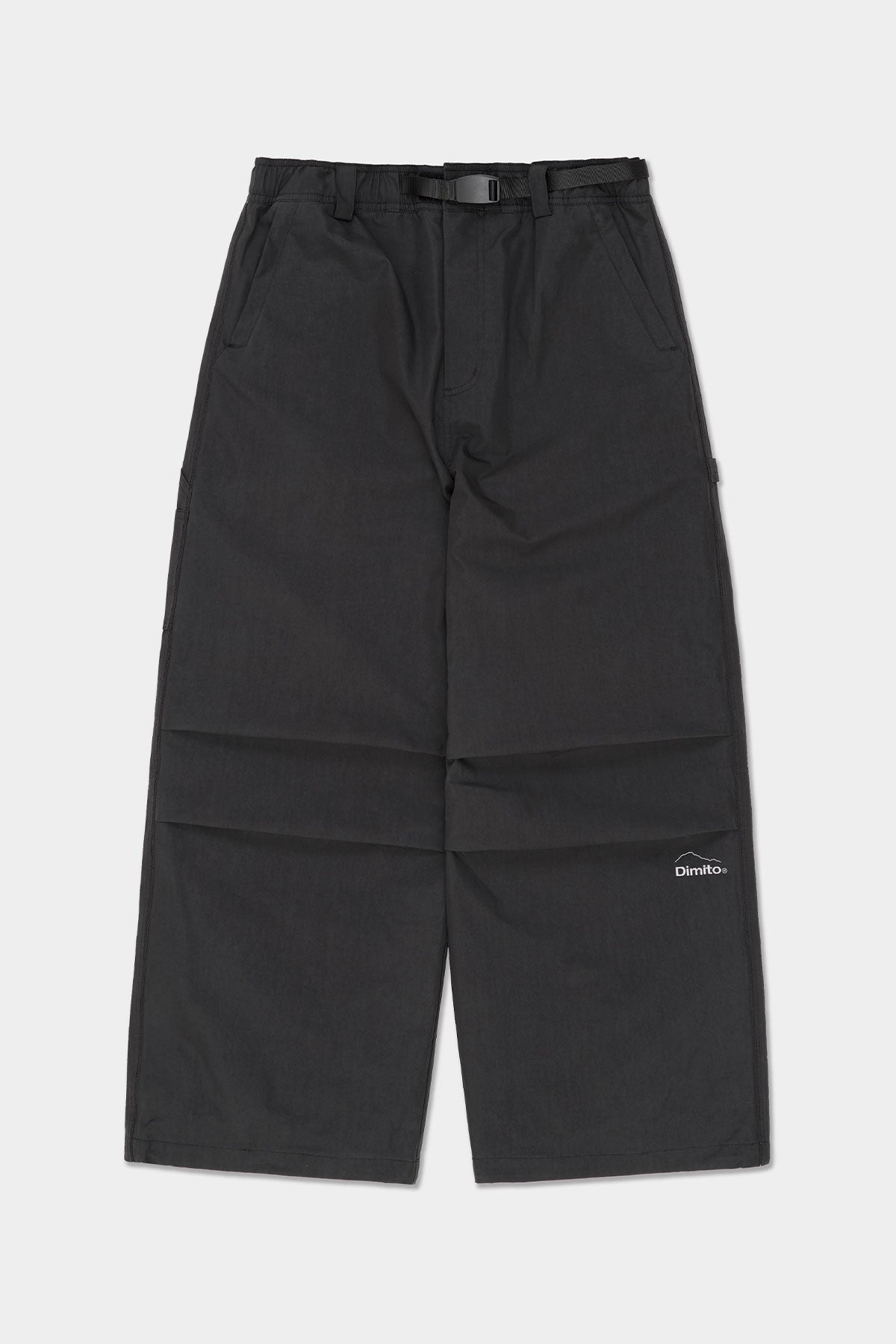 VERT CARPENTER WIDE PANTS (WIDE FIT LV.1) FADE BLACK