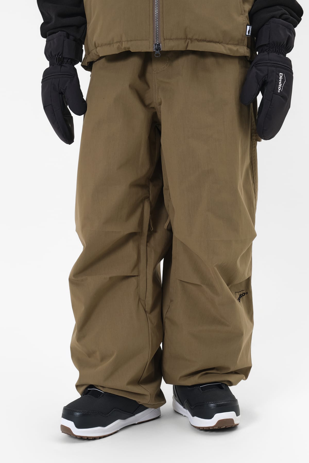 [PROMO] CARPENTER WIDE PANTS (WIDE FIT LV.1) FADE WALNUT