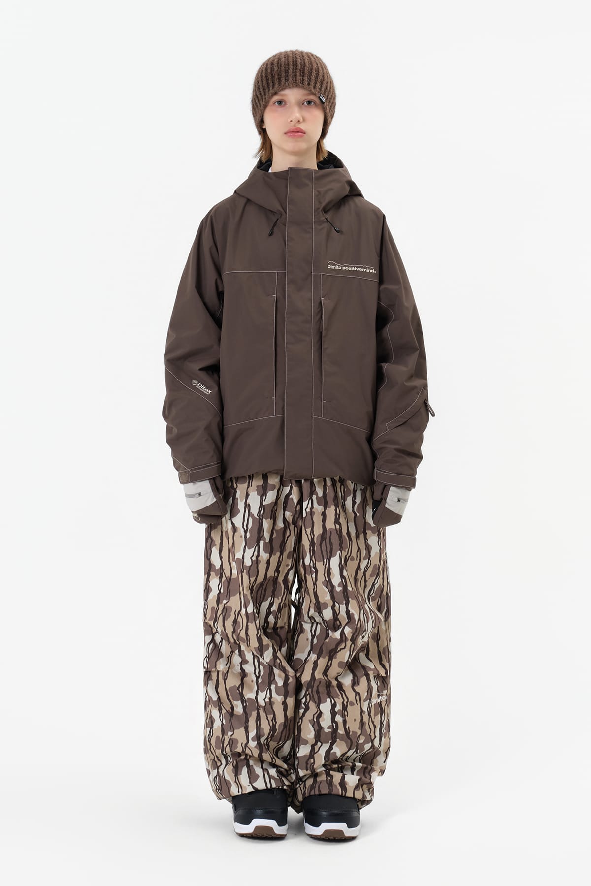 [INVITED] CARPENTER WIDE PANTS (WIDE FIT LV.1) HAE DESERT CAMO