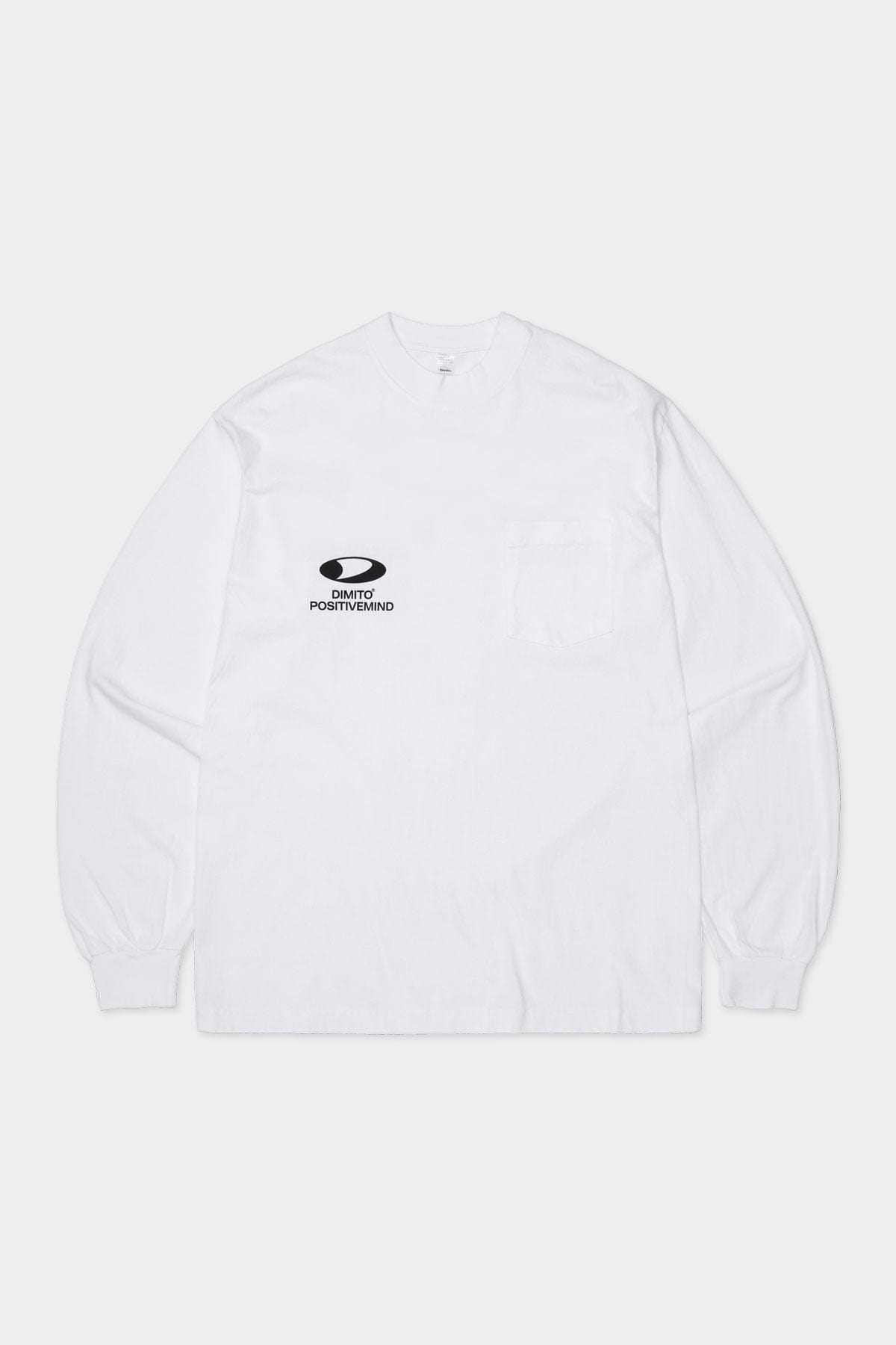 VERT CIRCLE BIG LOGO POCKET LSV GD 6.5OZ TEE WHITE