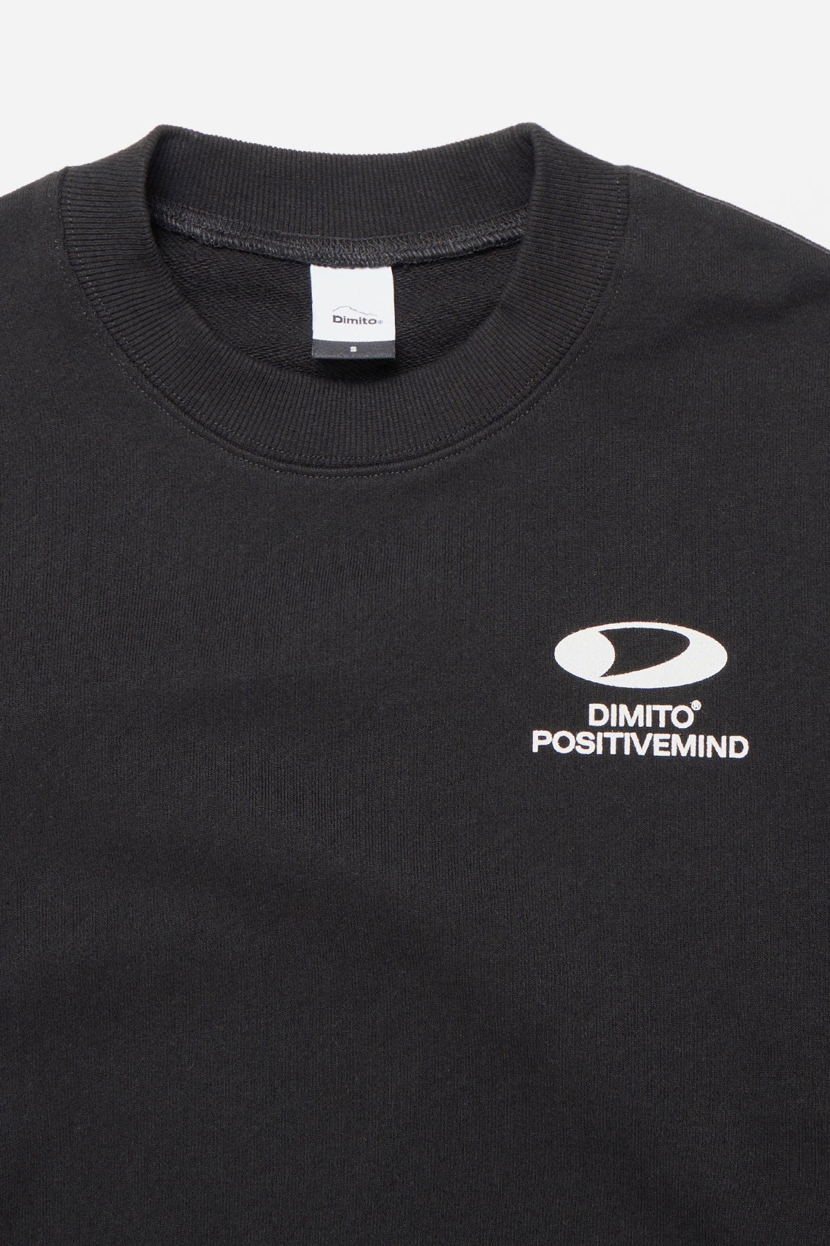 VERT CIRCLE LOGO SWEATSHIRT BLACK