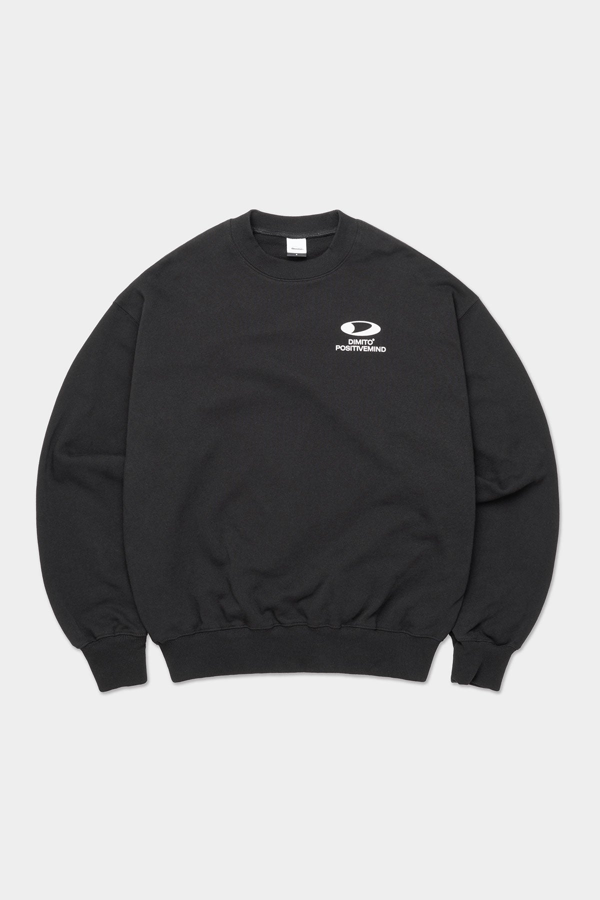 VERT CIRCLE LOGO SWEATSHIRT BLACK