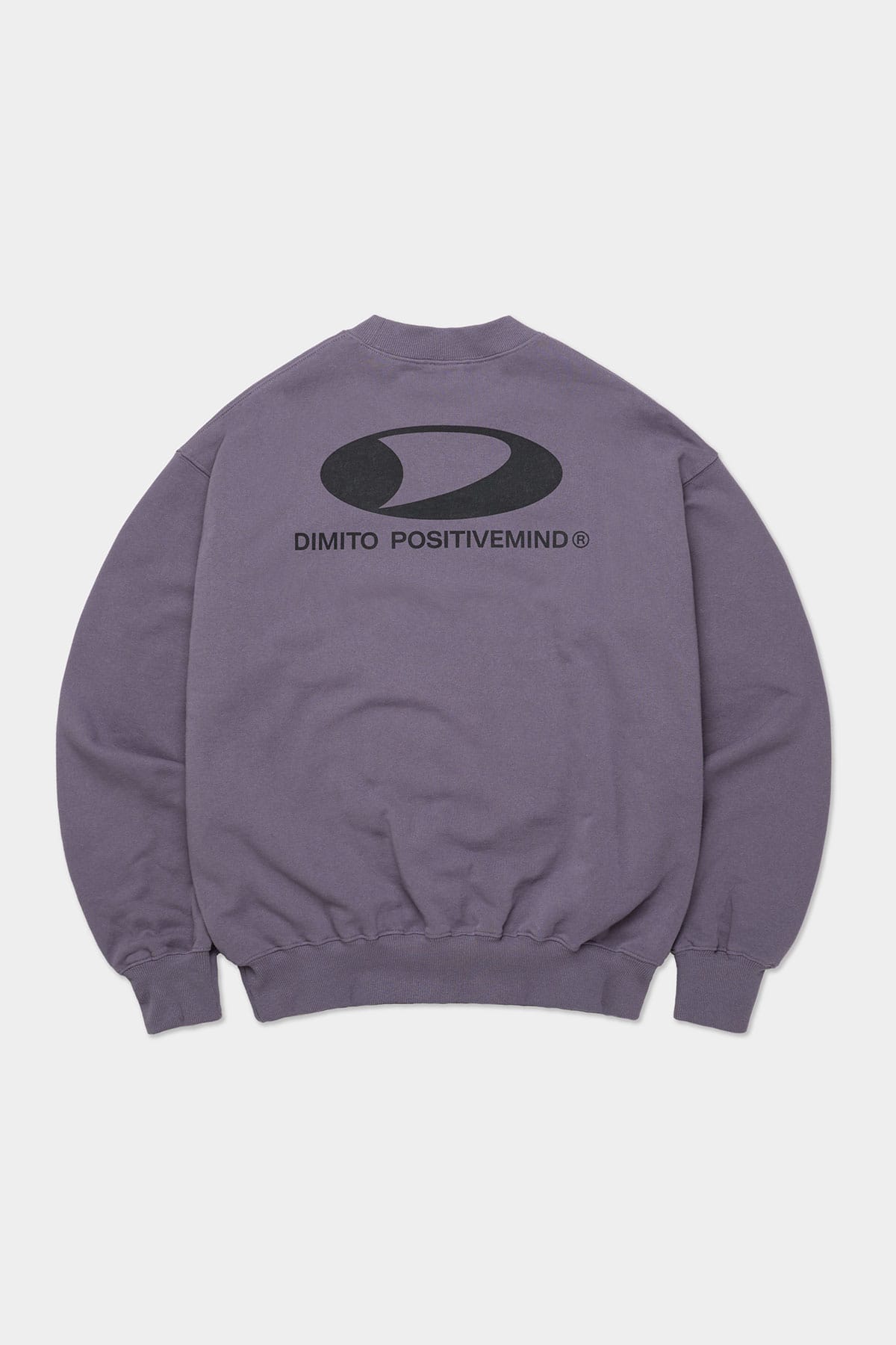 [INVITED] CIRCLE LOGO SWEATSHIRT PURPLE ASH