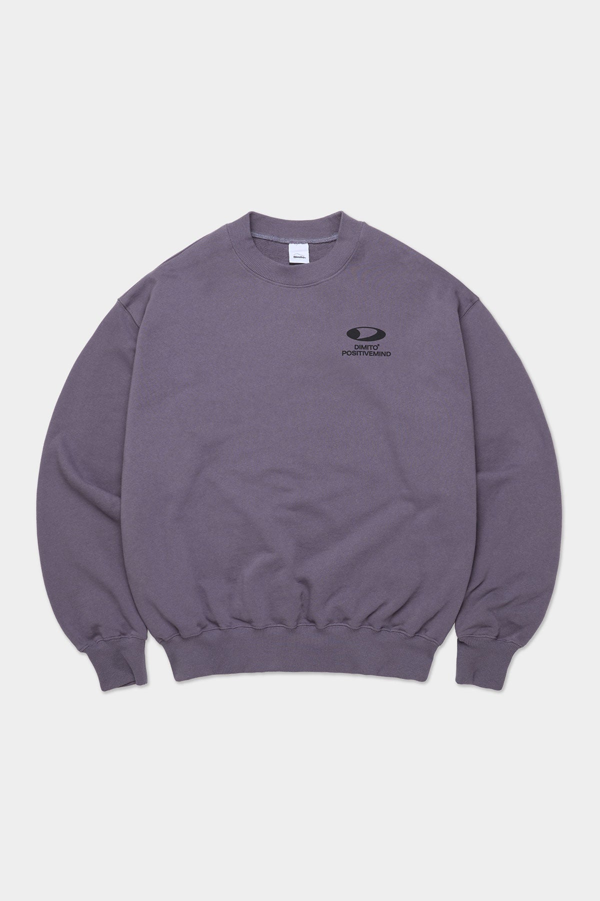 VERT CIRCLE LOGO SWEATSHIRT PURPLE ASH