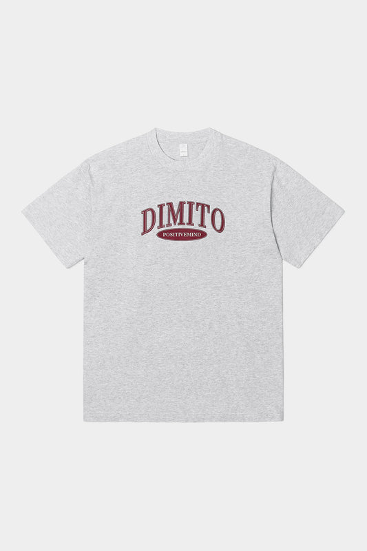 VERT COLLEGE SSV GD 6.5OZ TEE ASH (Available on 26.05.07)