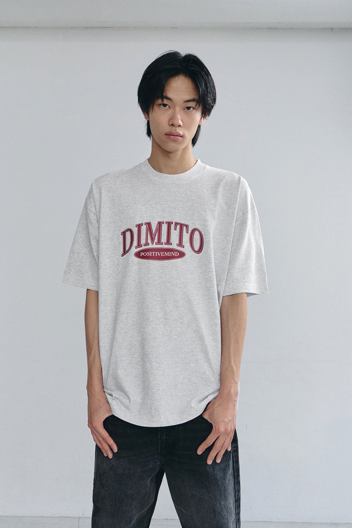VERT COLLEGE SSV GD 6.5OZ TEE ASH (Available on 26.05.07)