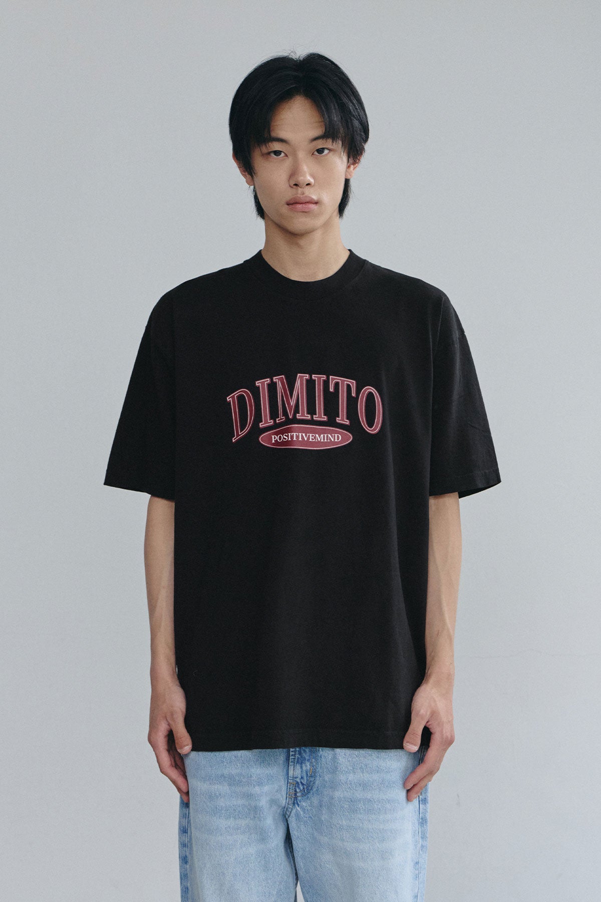 VERT COLLEGE SSV GD 6.5OZ TEE BLACK (Available on 26.05.07)