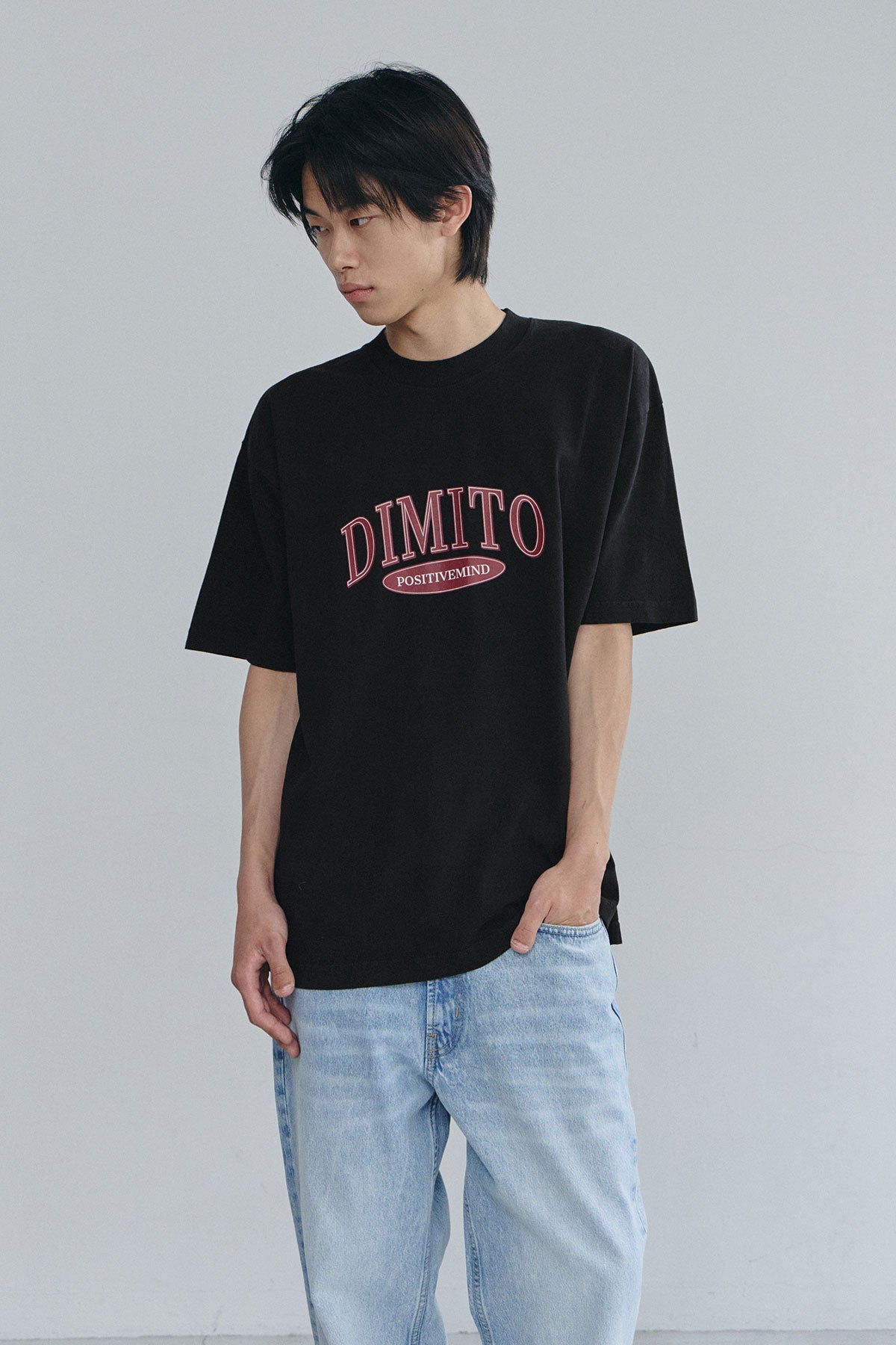 VERT COLLEGE SSV GD 6.5OZ TEE BLACK (Available on 26.05.07)