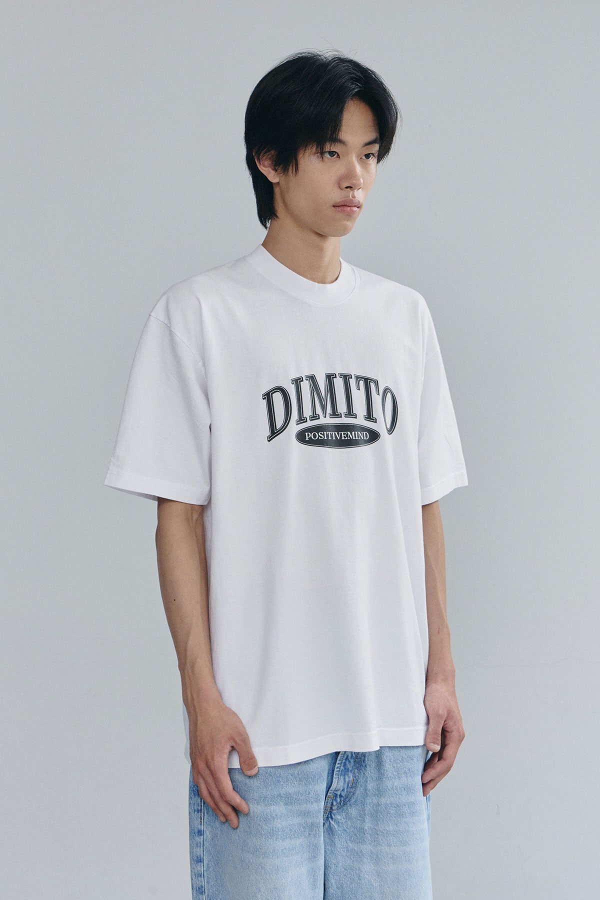 VERT COLLEGE SSV GD 6.5OZ TEE WHITE (Available on 26.05.07)