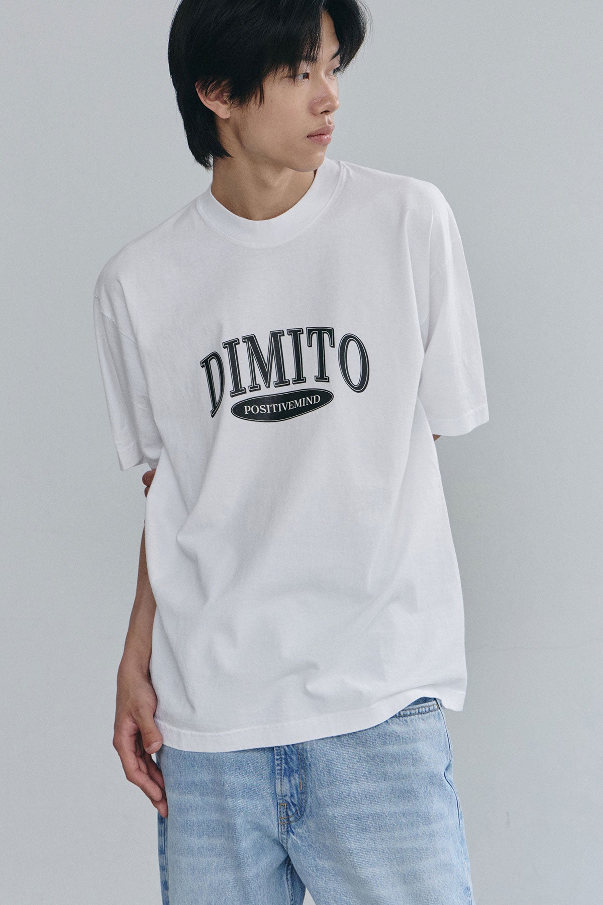 VERT COLLEGE SSV GD 6.5OZ TEE WHITE (Available on 26.05.07)