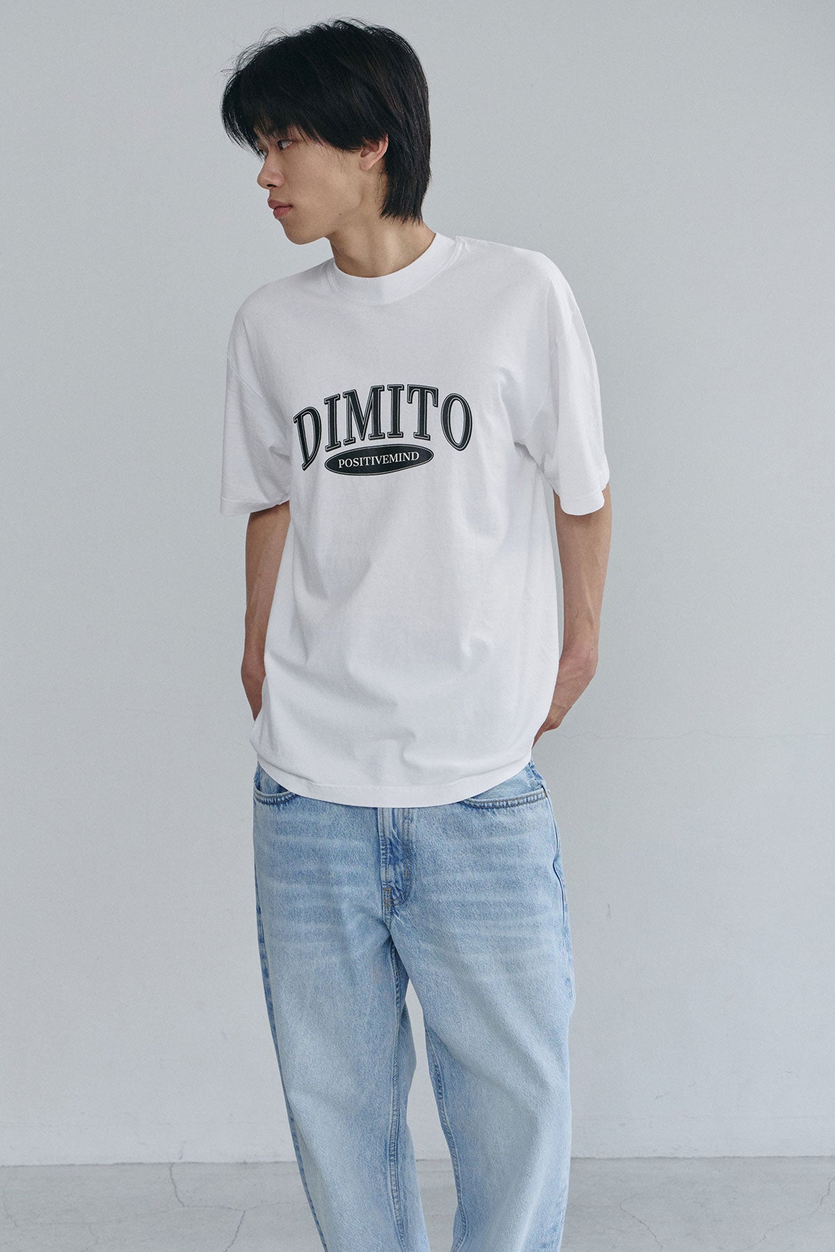 VERT COLLEGE SSV GD 6.5OZ TEE WHITE (Available on 26.05.07)