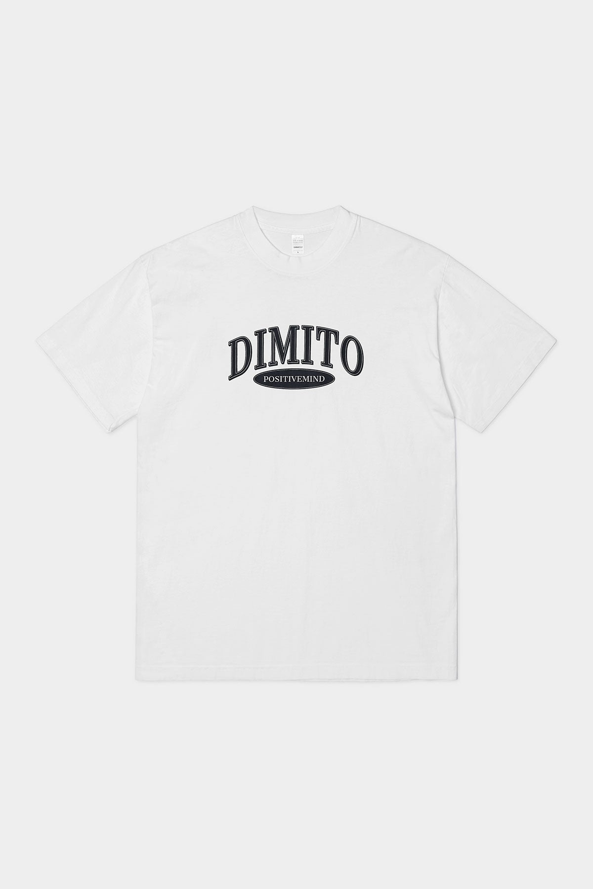 VERT COLLEGE SSV GD 6.5OZ TEE WHITE (Available on 26.05.07)