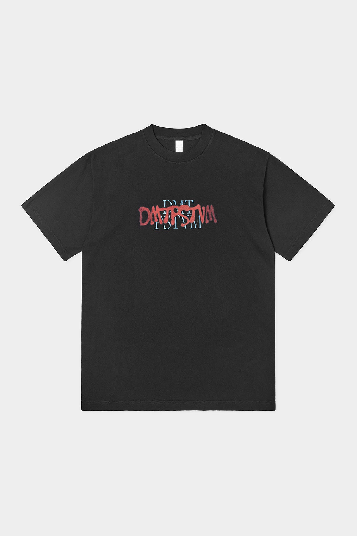 VERT CRT TYPE DMT SSV GD 6.5OZ TEE BLACK (Available on 26.05.07)