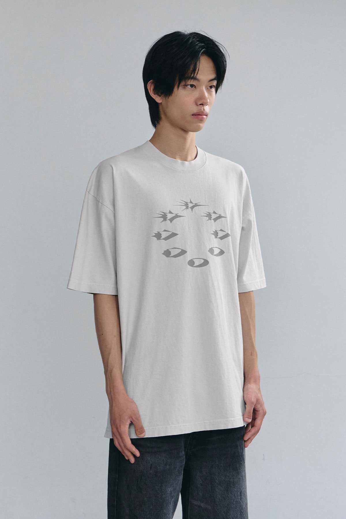 VERT D-AXIS CYCLE SSV GD 6.5OZ TEE LIGHT GREY (Available on 26.05.07)