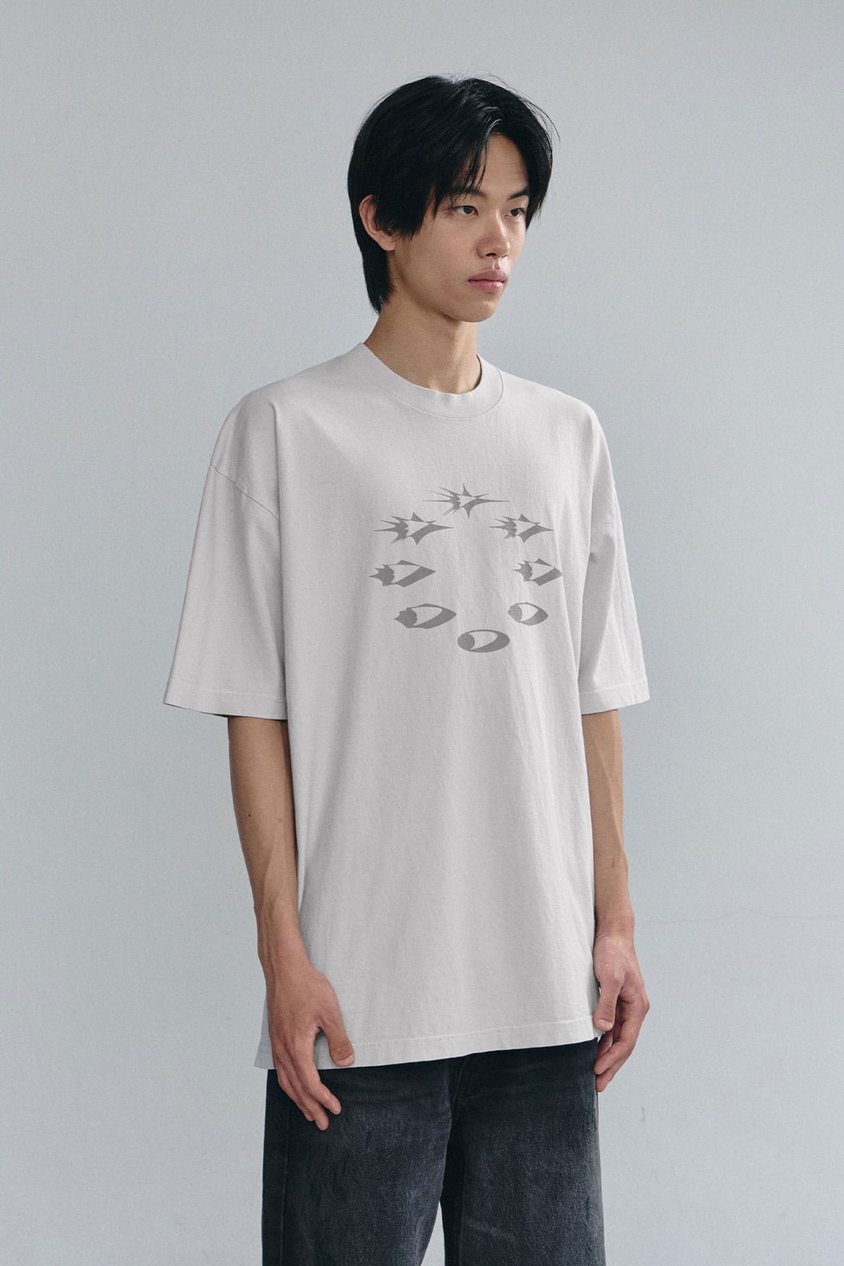 VERT D-AXIS CYCLE SSV GD 6.5OZ TEE LIGHT GREY (Available on 26.05.07)
