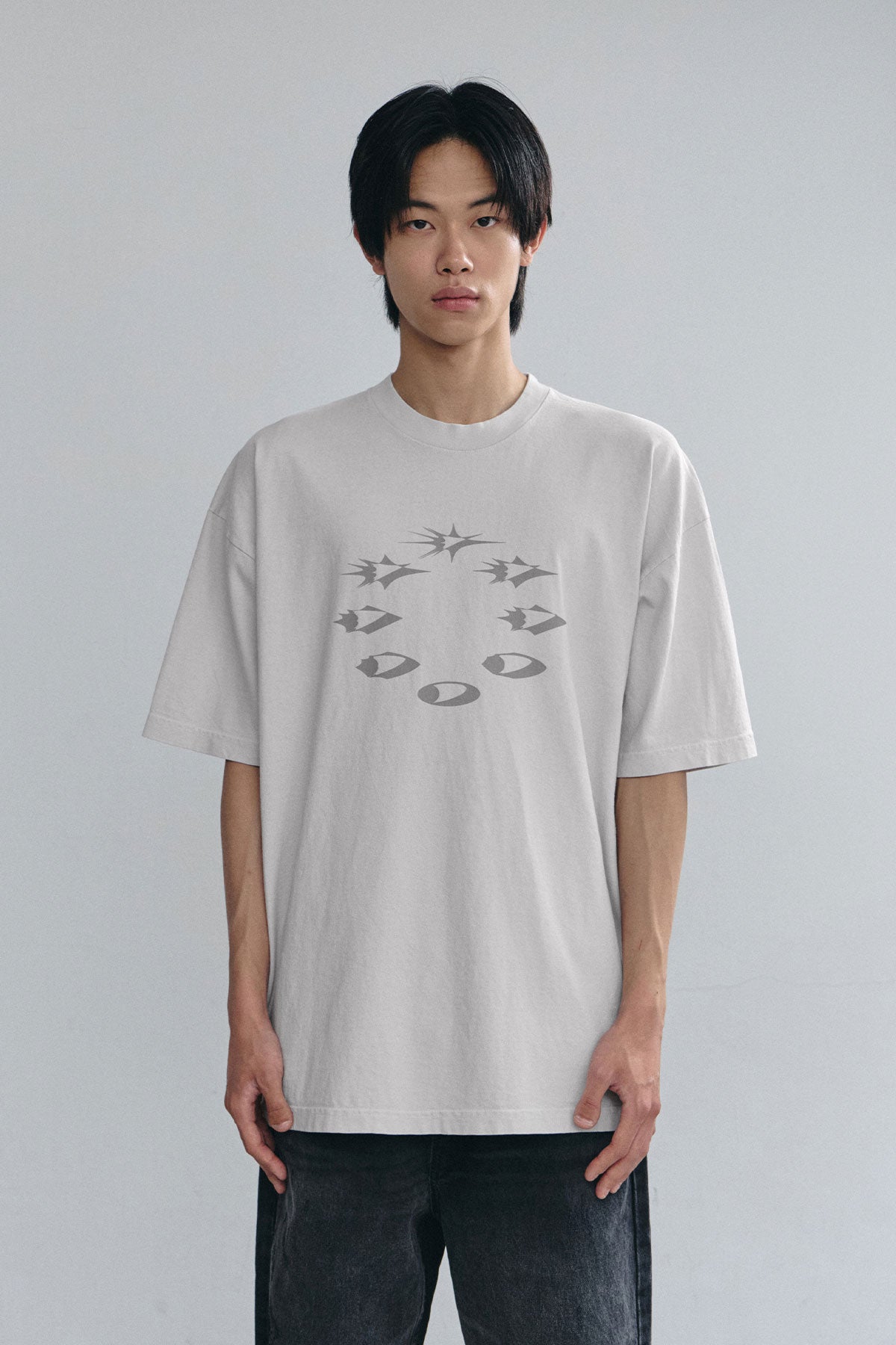 VERT D-AXIS CYCLE SSV GD 6.5OZ TEE LIGHT GREY (Available on 26.05.07)