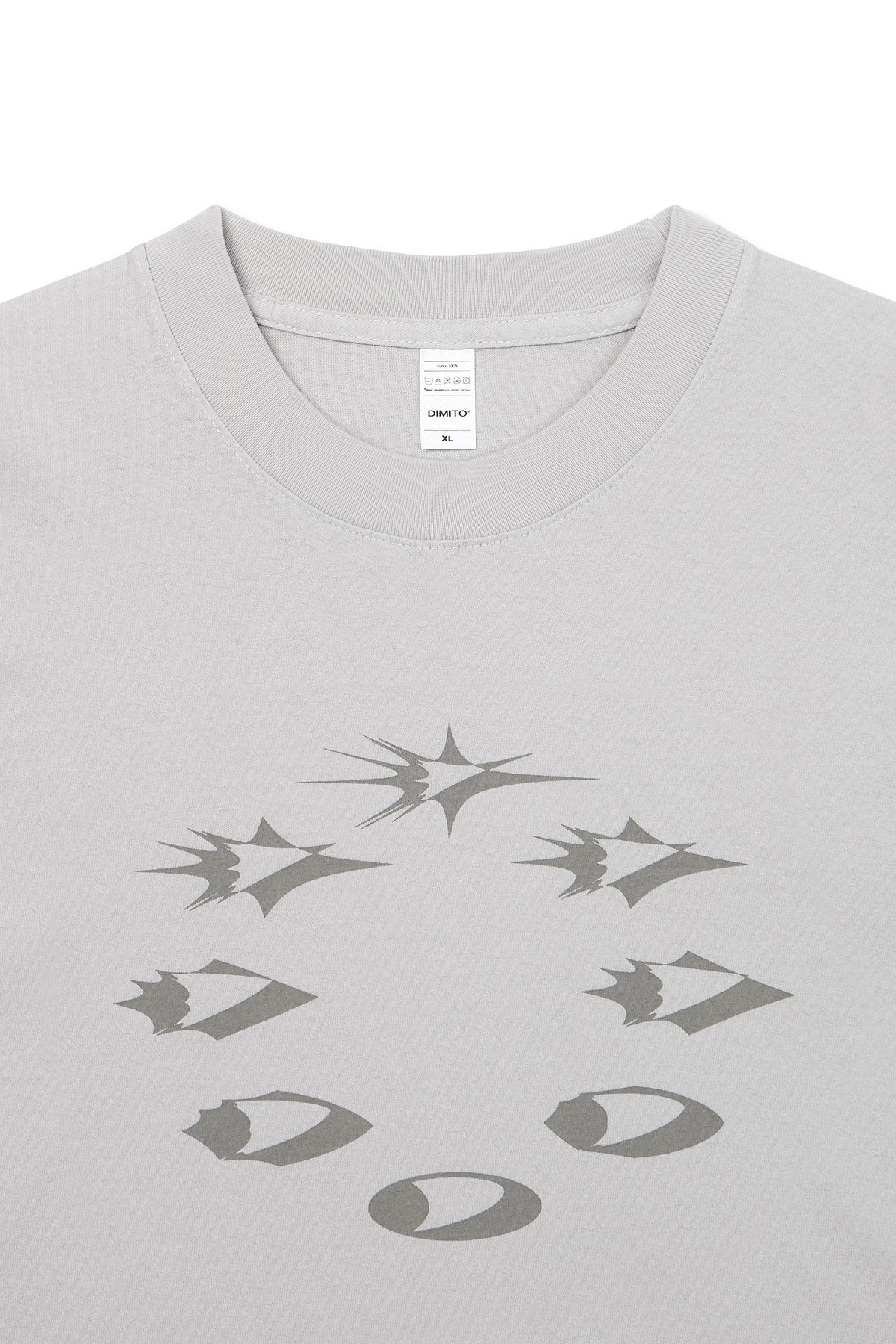 VERT D-AXIS CYCLE SSV GD 6.5OZ TEE LIGHT GREY (Available on 26.05.07)