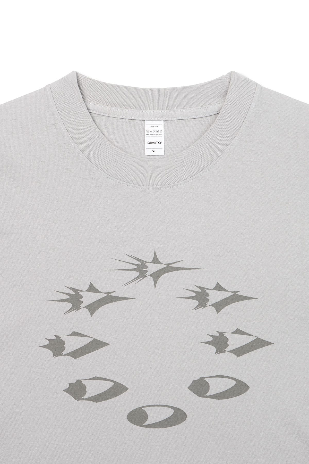 VERT D-AXIS CYCLE SSV GD 6.5OZ TEE LIGHT GREY (Available on 26.05.07)
