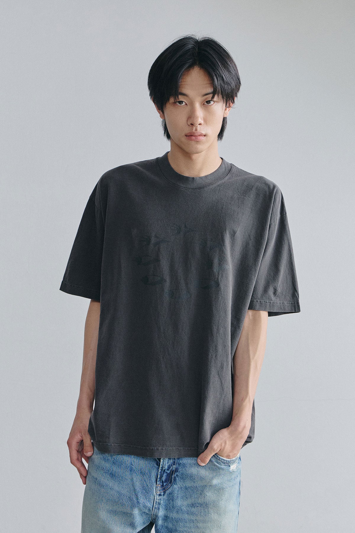 VERT D-AXIS CYCLE SSV GD 6.5OZ TEE VINTAGE BLACK (Available on 26.05.07)