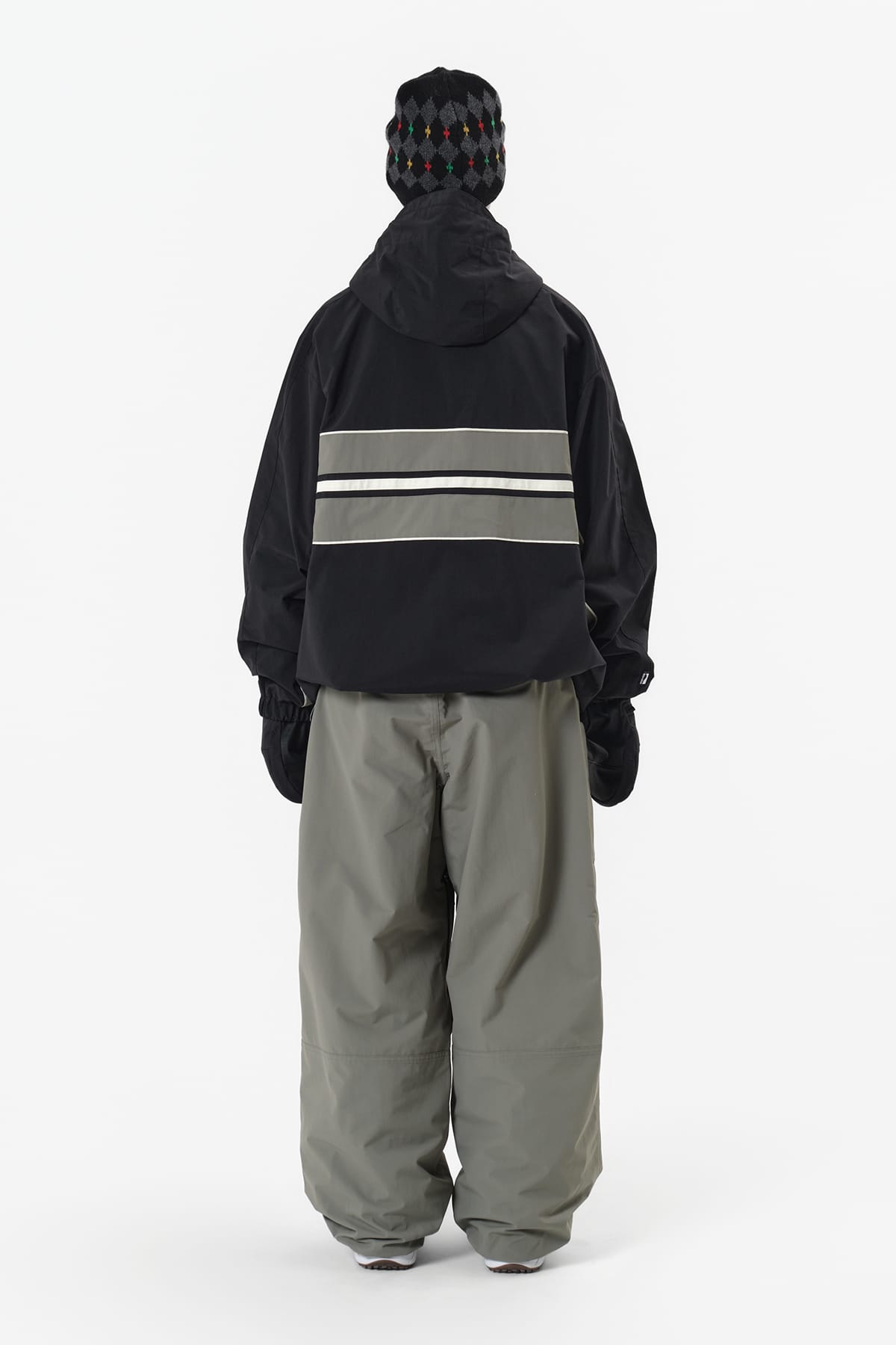 [INVITED] DECK WIDE BANDED PANTS (WIDE FIT LV.2) SLATE SAGE