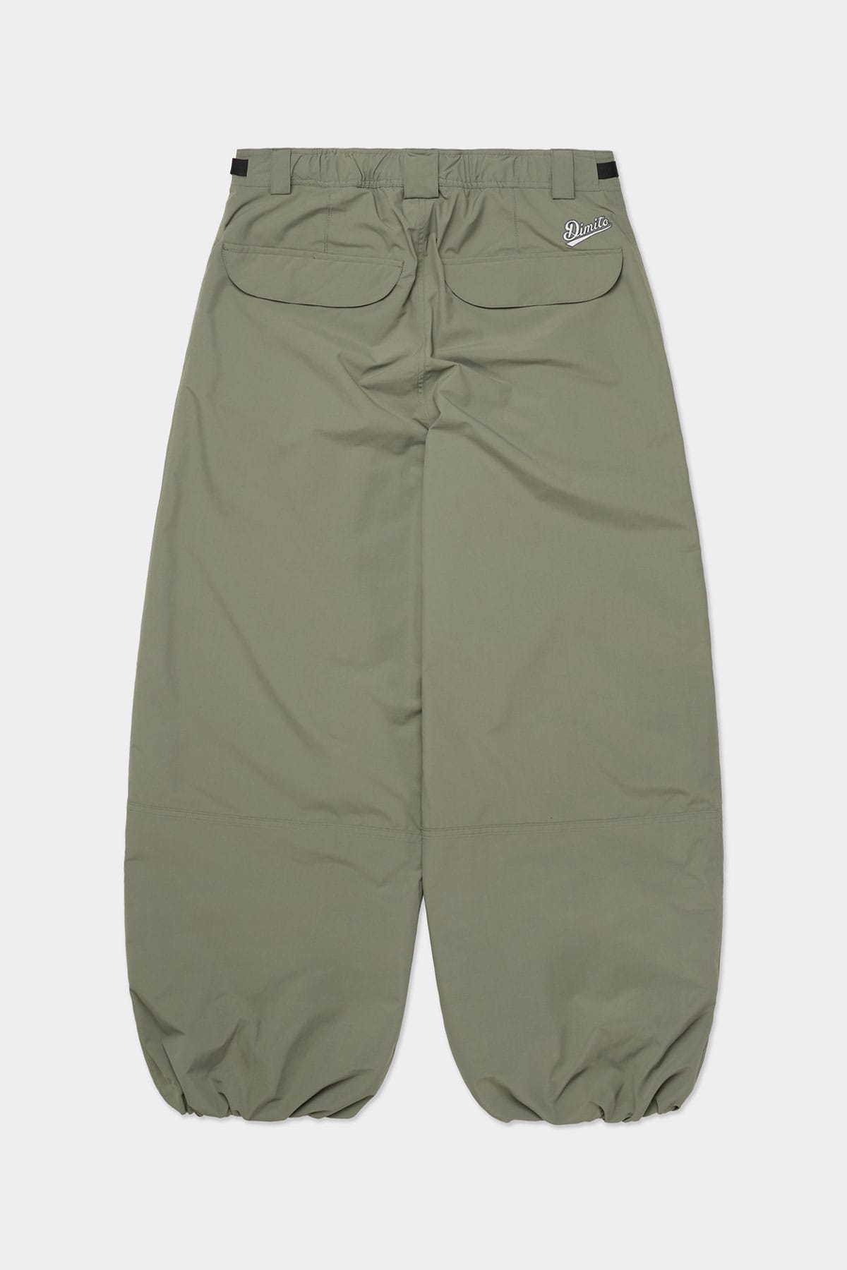 [INVITED] DECK WIDE BANDED PANTS (WIDE FIT LV.2) SLATE SAGE
