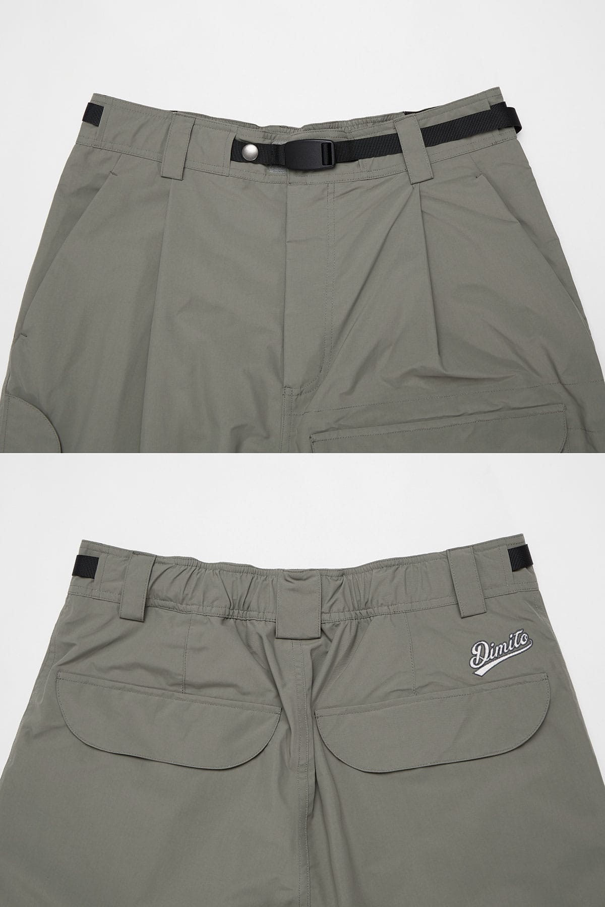 [INVITED] DECK WIDE BANDED PANTS (WIDE FIT LV.2) WINE