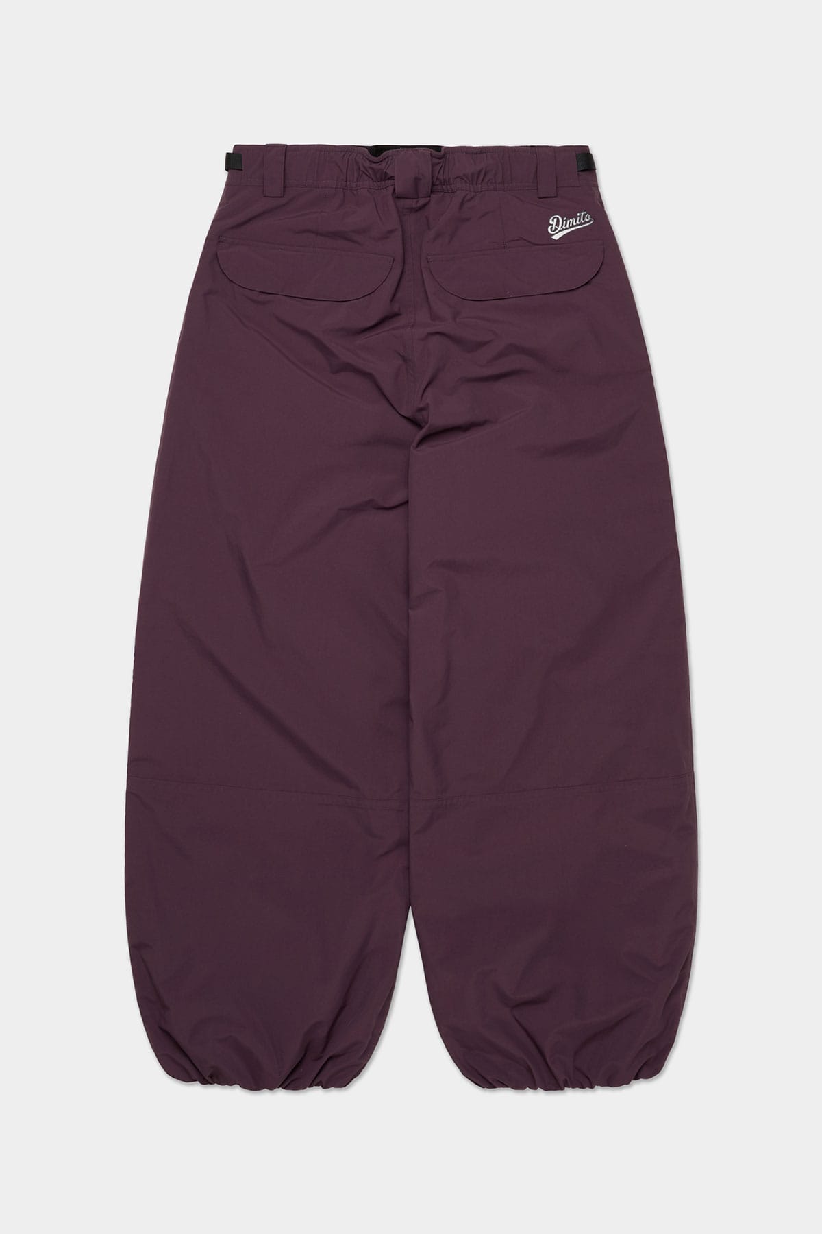 [INVITED] DECK WIDE BANDED PANTS (WIDE FIT LV.2) WINE