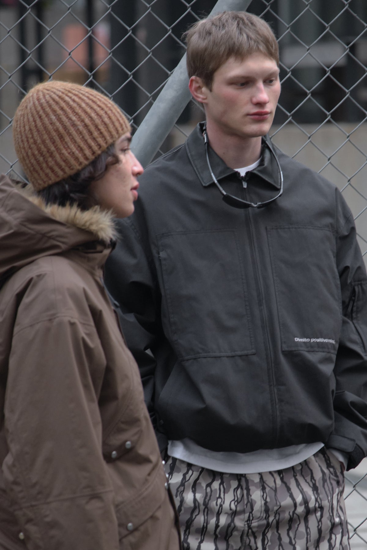 VERT DETROIT JACKET FADE BLACK