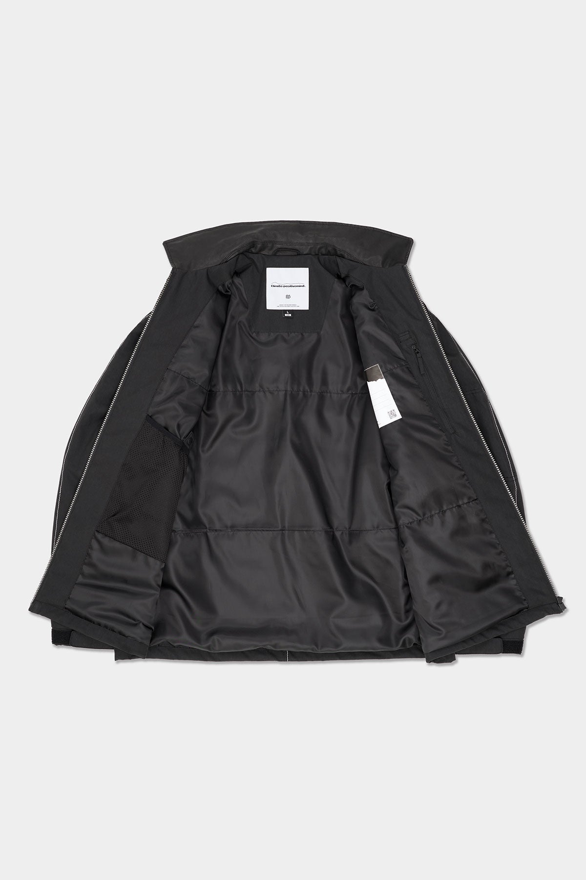 VERT DETROIT JACKET FADE BLACK