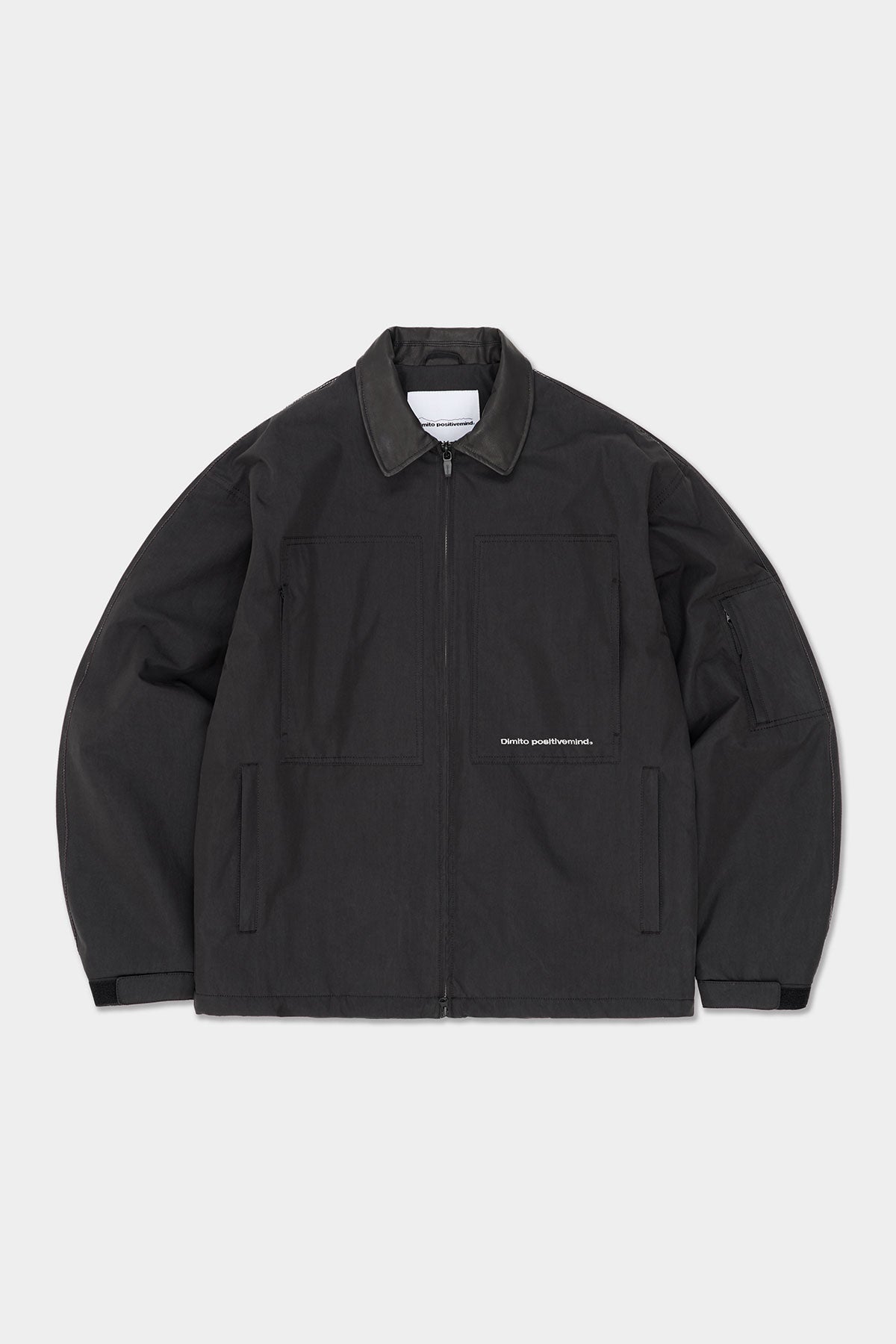 VERT DETROIT JACKET FADE BLACK