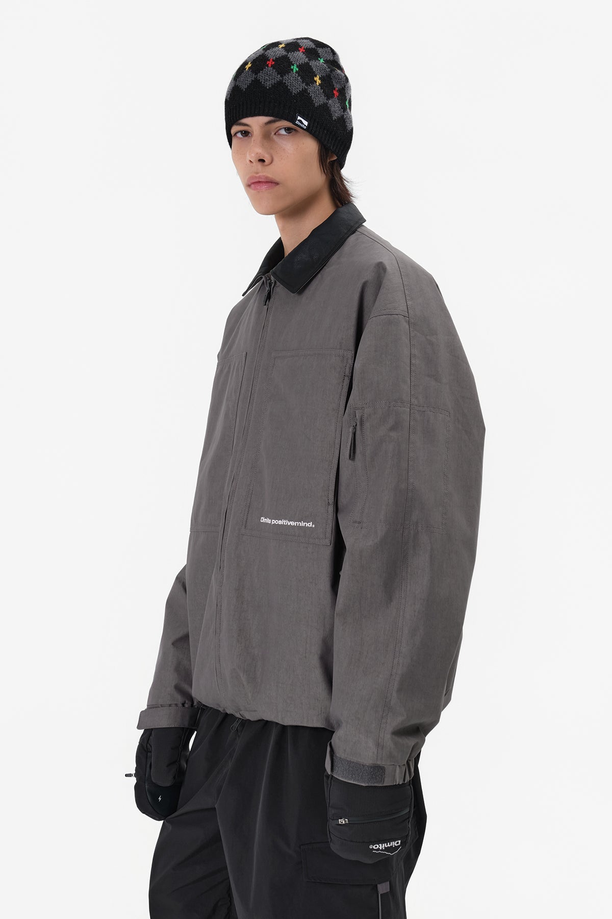 VERT DETROIT JACKET FADE GREY