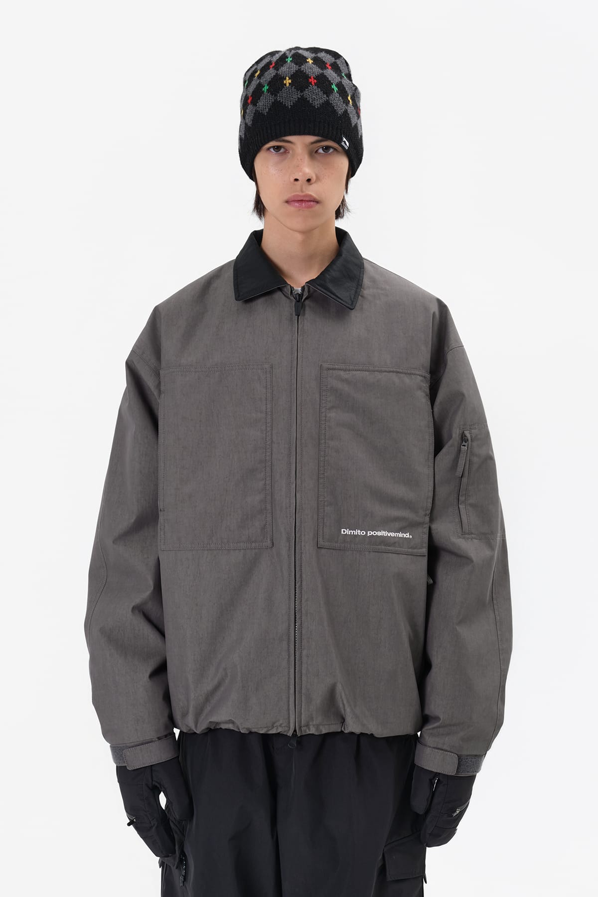 [INVITED] DETROIT JACKET FADE GREY
