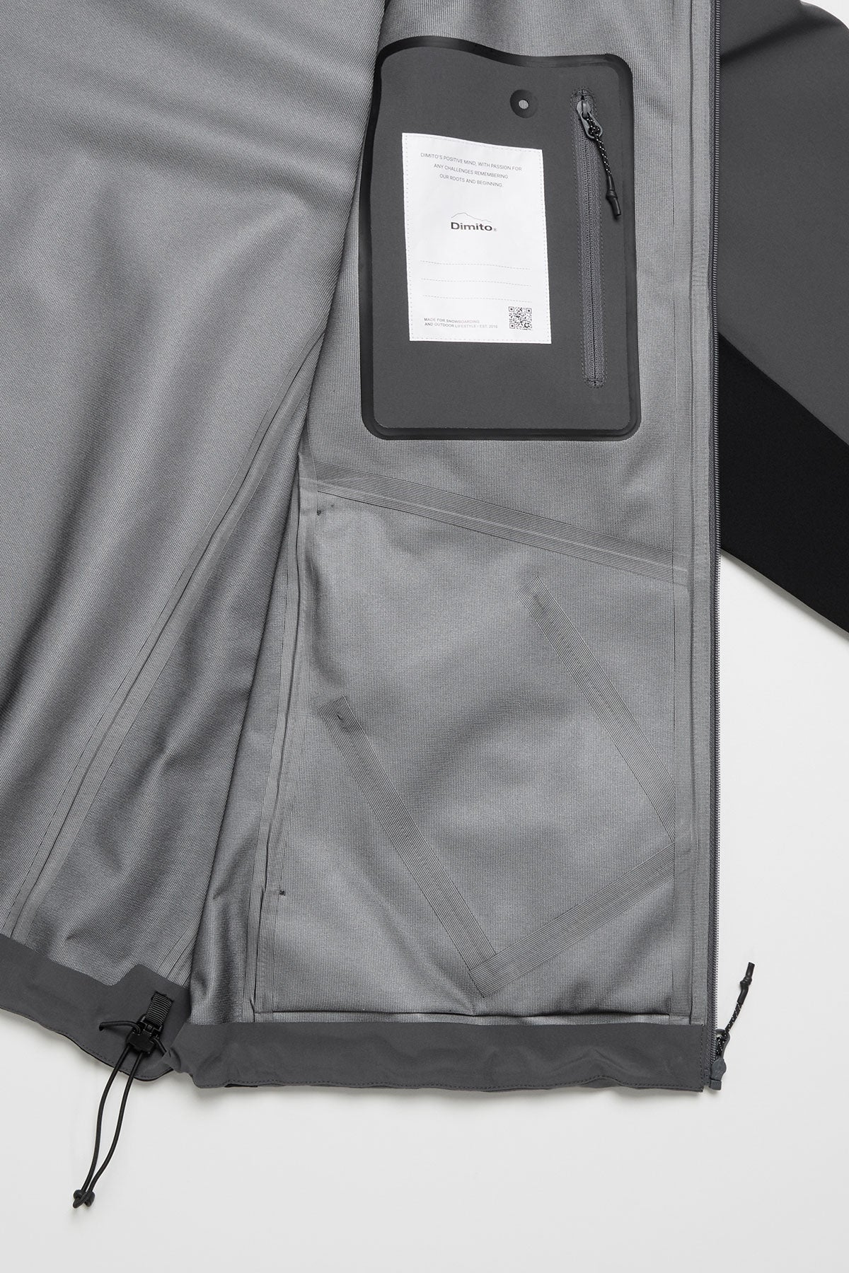 VERT DIVISION 3L JACKET BLACK