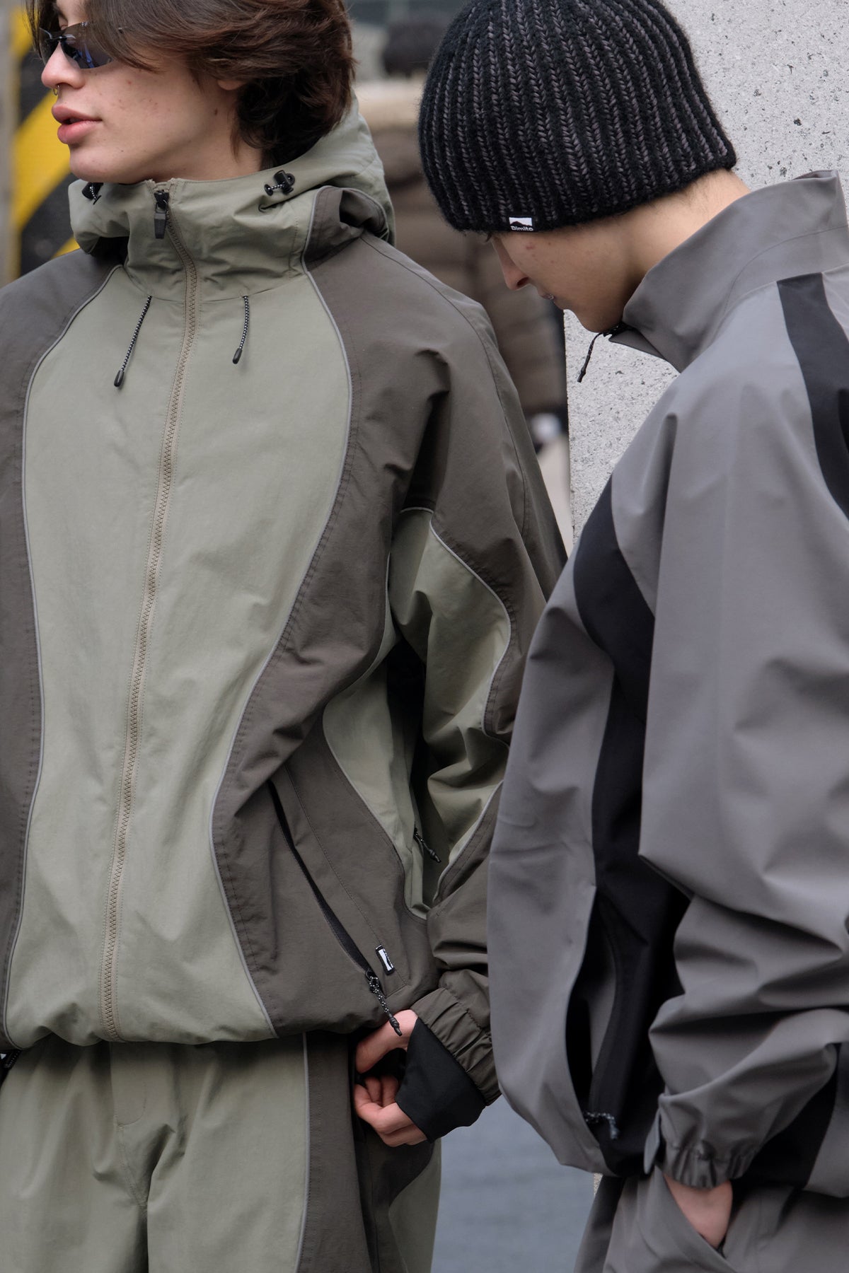 VERT DIVISION 3L JACKET COOL GREY