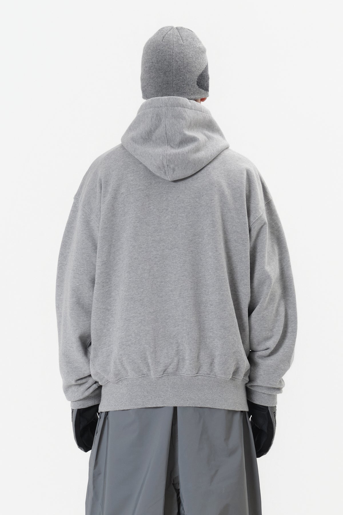 VERT DIVISION LOGO GD HOODIE ASH