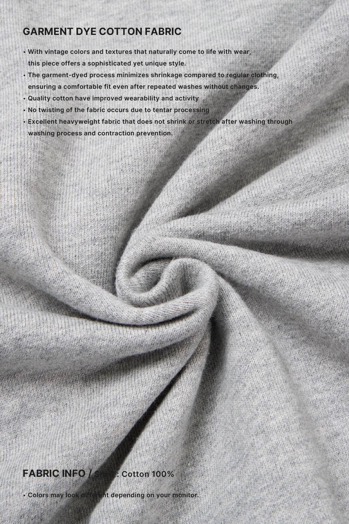 VERT DIVISION LOGO GD HOODIE ASH