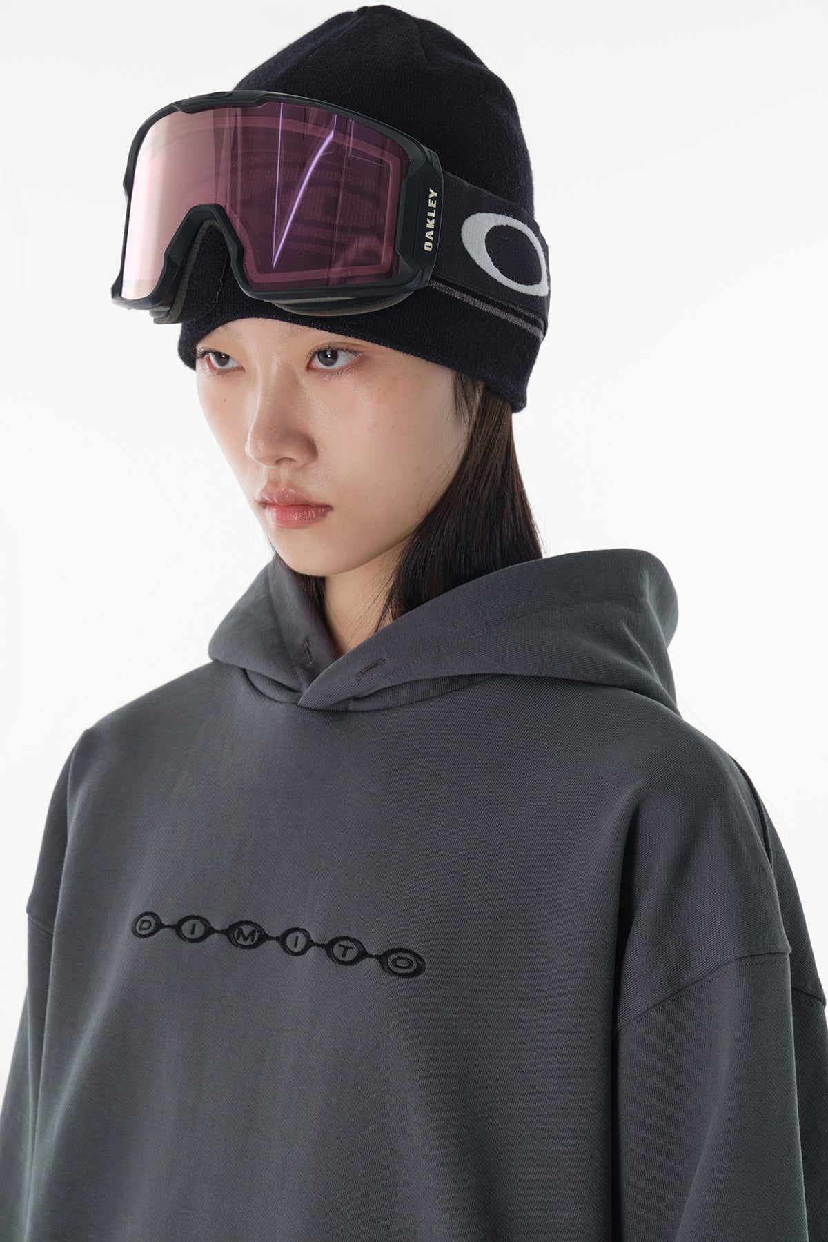 VERT DIVISION LOGO GD HOODIE CONCRETE