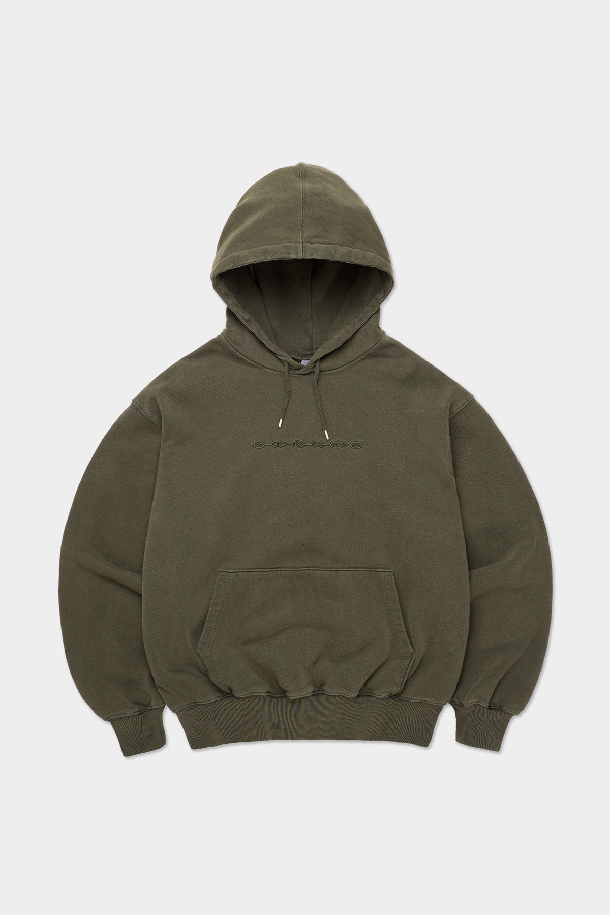 VERT DIVISION LOGO GD HOODIE OLIVE KHAKI