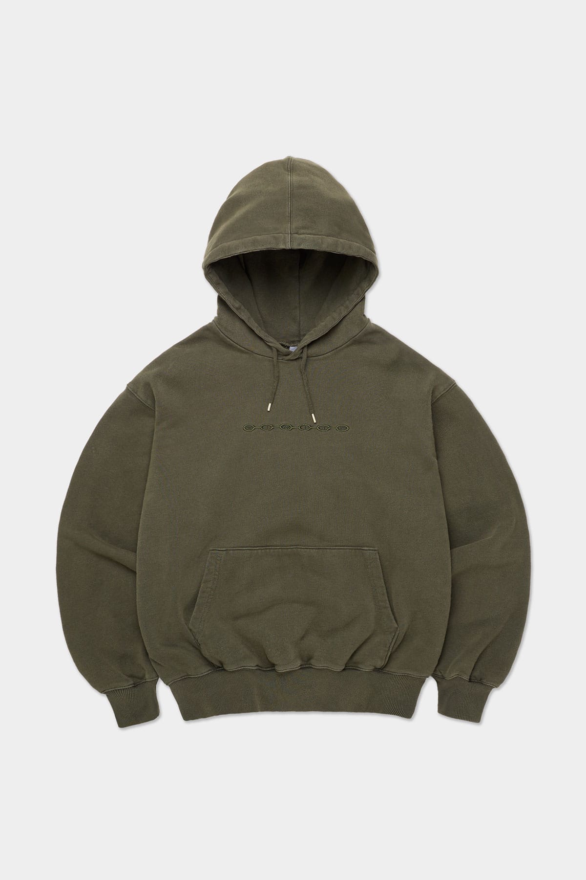 [INVITED] DIVISION LOGO GD HOODIE OLIVE KHAKI