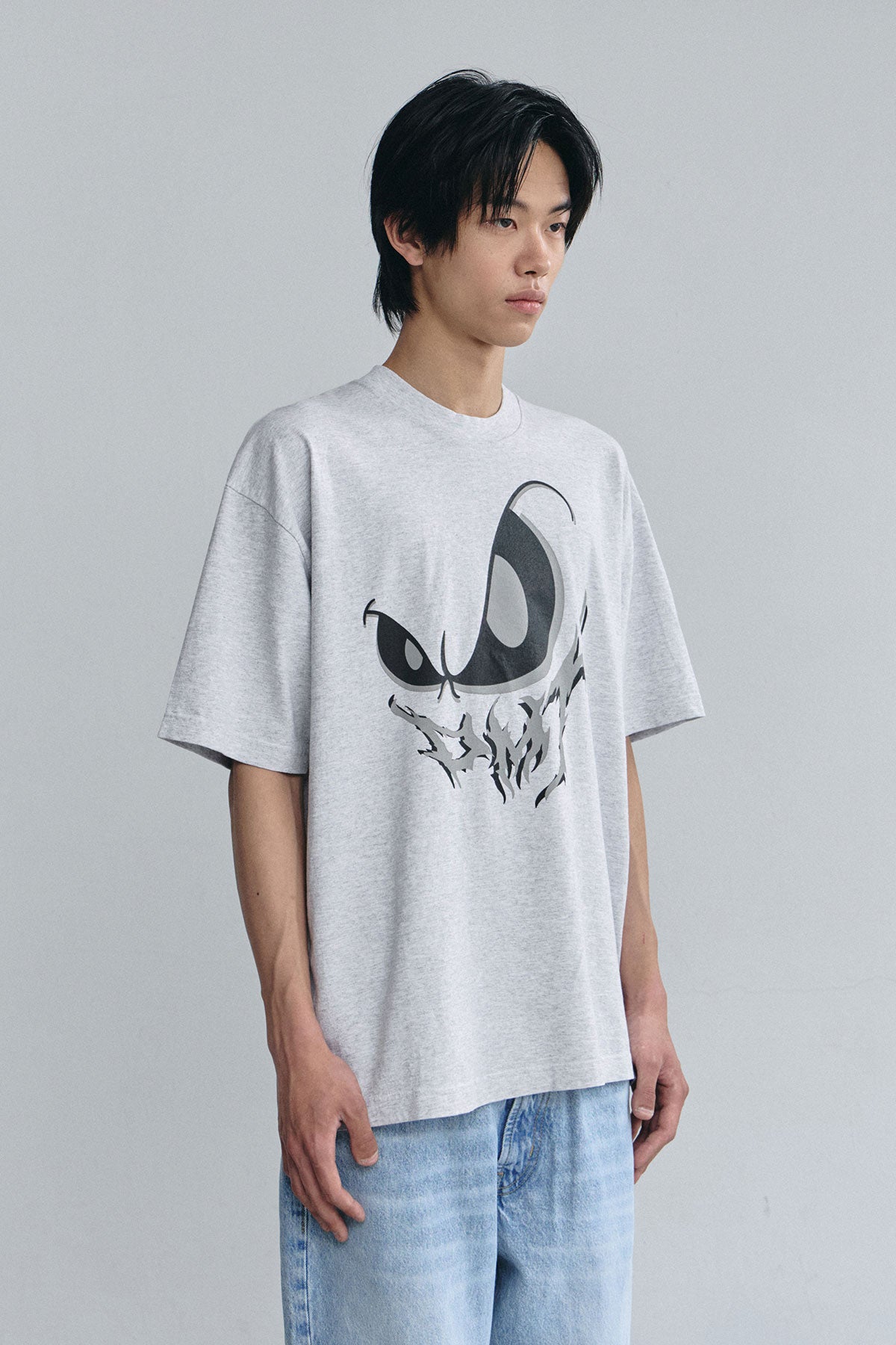 VERT DMT EVIL MASK SSV GD 6.5OZ TEE ASH (Available on 26.05.07)