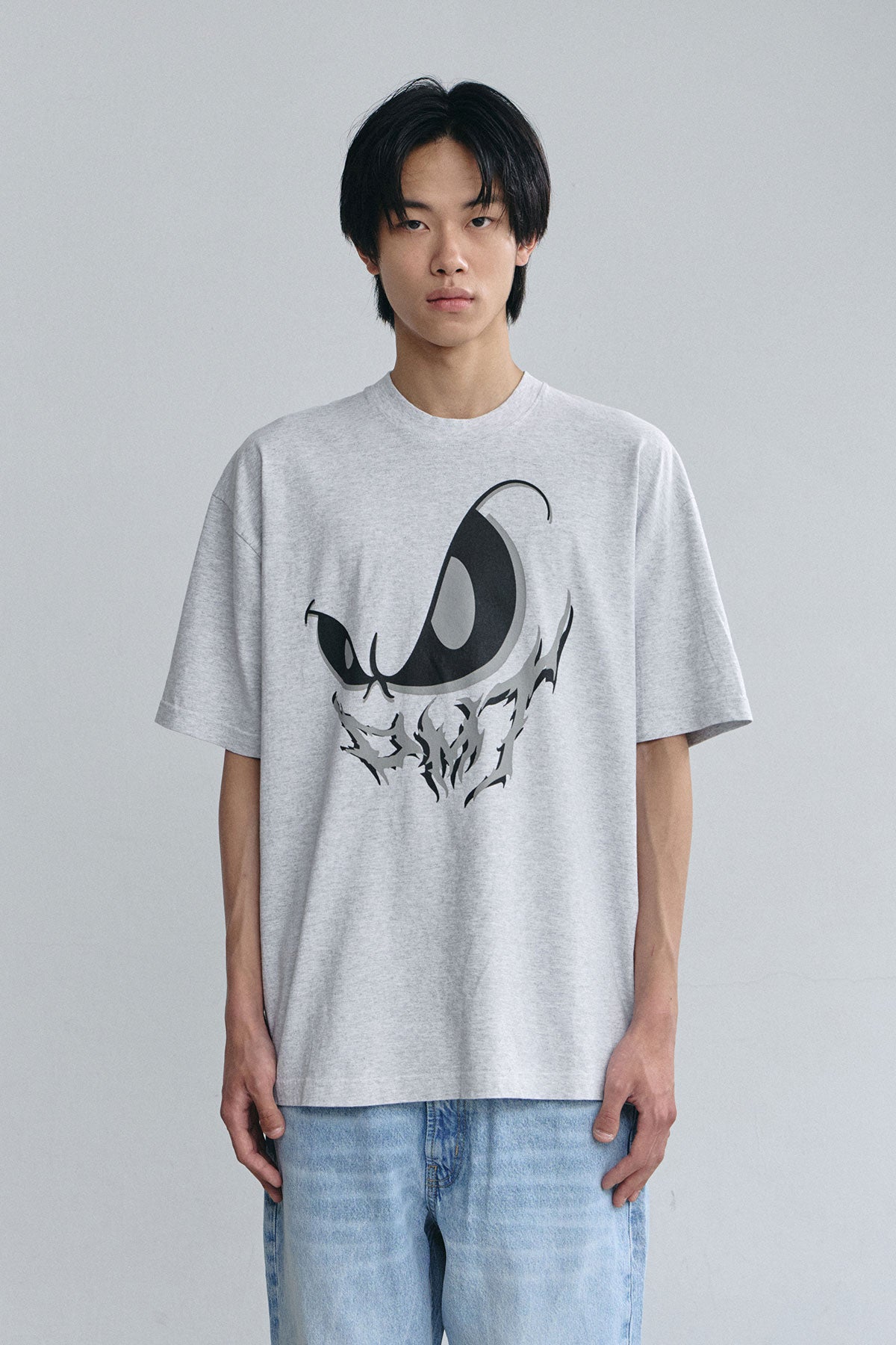 VERT DMT EVIL MASK SSV GD 6.5OZ TEE ASH (Available on 26.05.07)