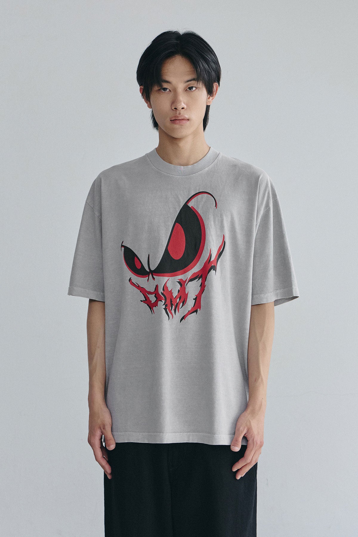 VERT DMT EVIL MASK SSV GD 6.5OZ TEE DARK SILVER (Available on 26.05.07)