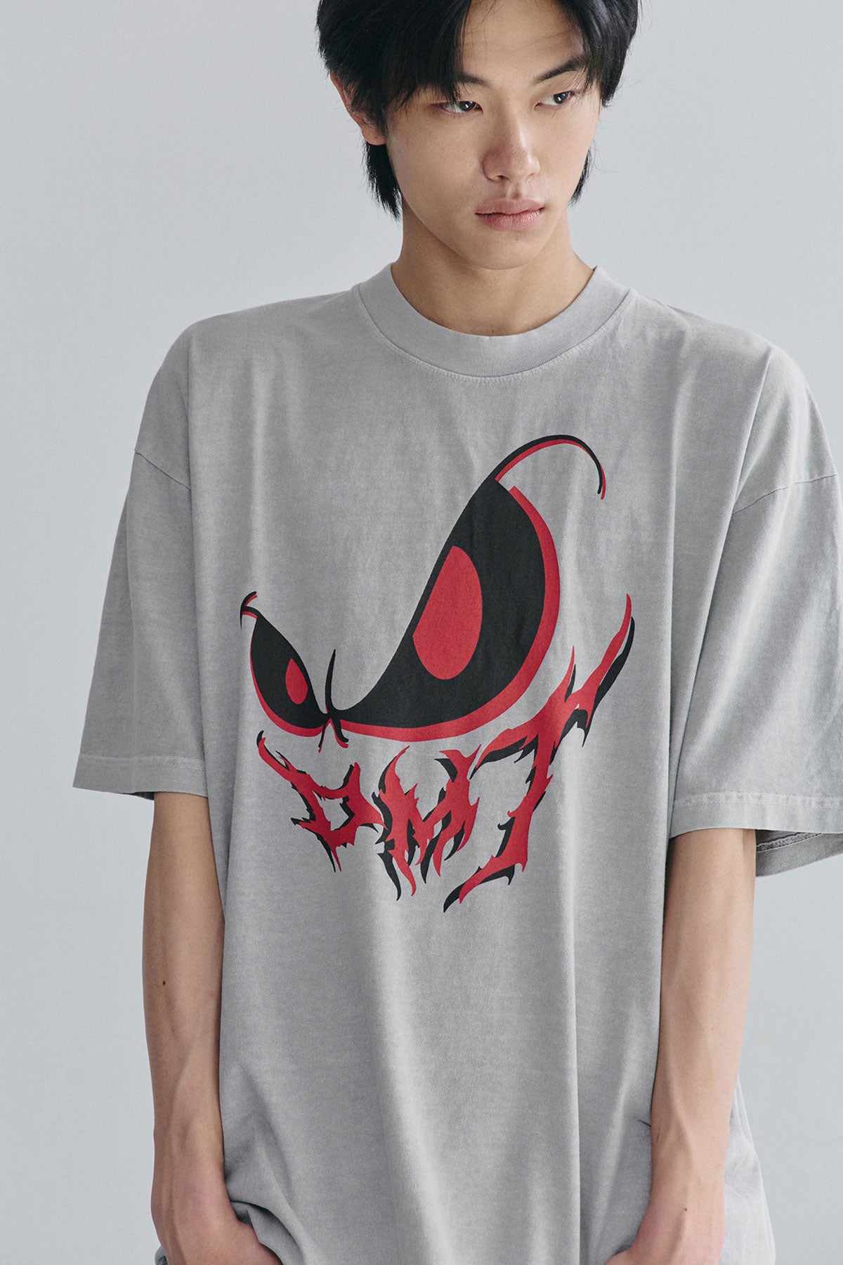 VERT DMT EVIL MASK SSV GD 6.5OZ TEE DARK SILVER (Available on 26.05.07)