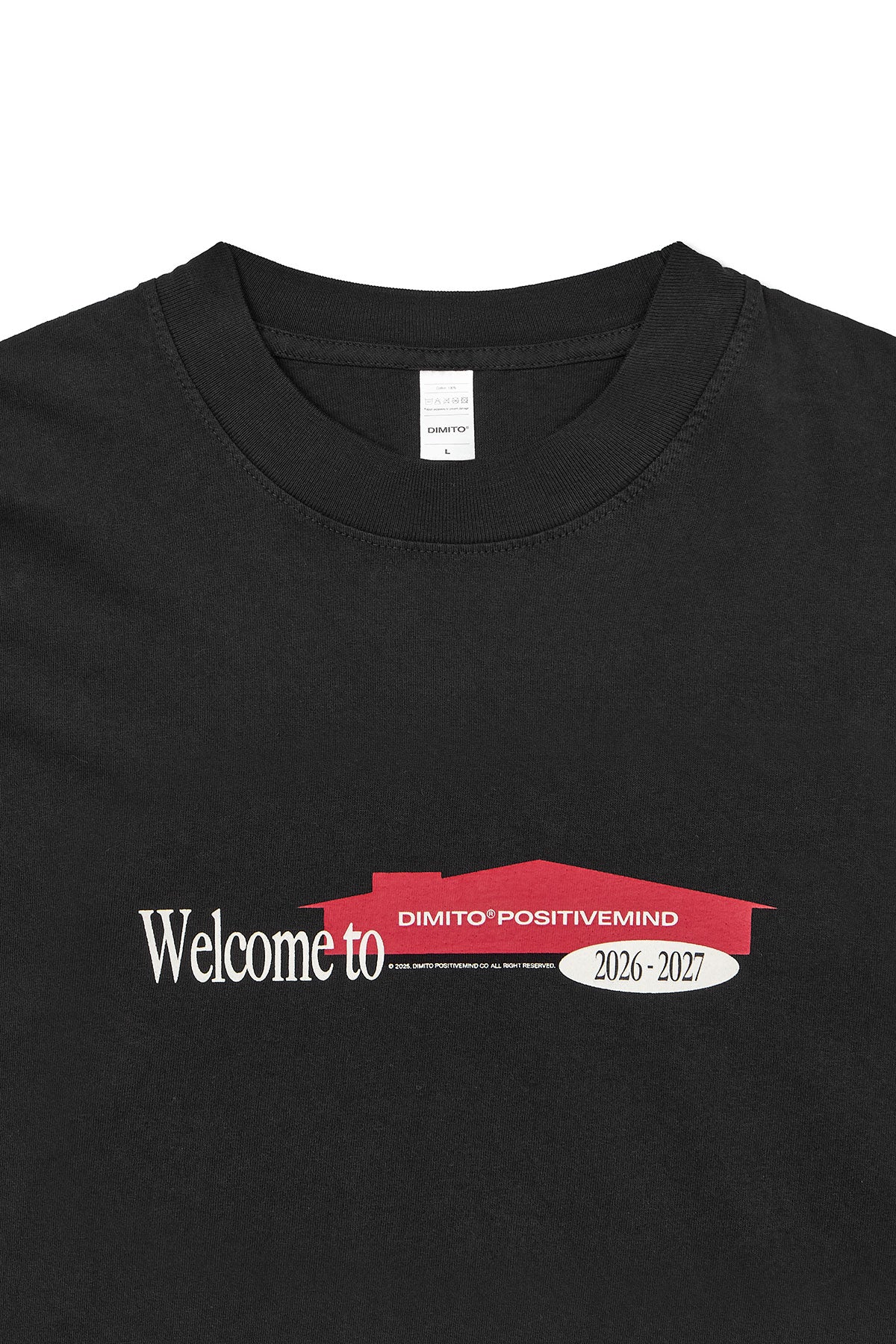 VERT DMT HOUSE SSV GD 6.5OZ TEE BLACK (Available on 26.05.07)