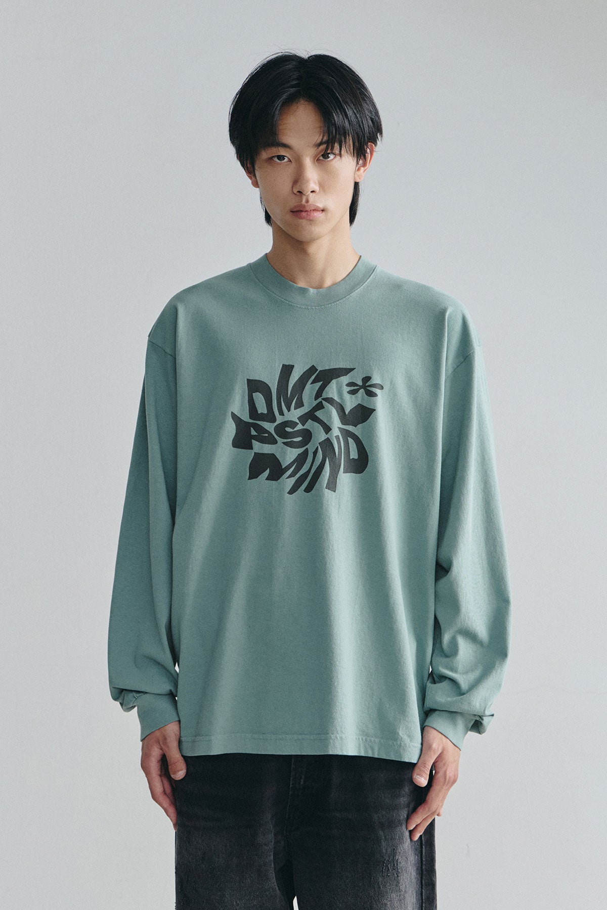 VERT DMT SPIRAL LSV GD 6.5OZ TEE ATLANTIC GREEN (Available on 26.05.07)