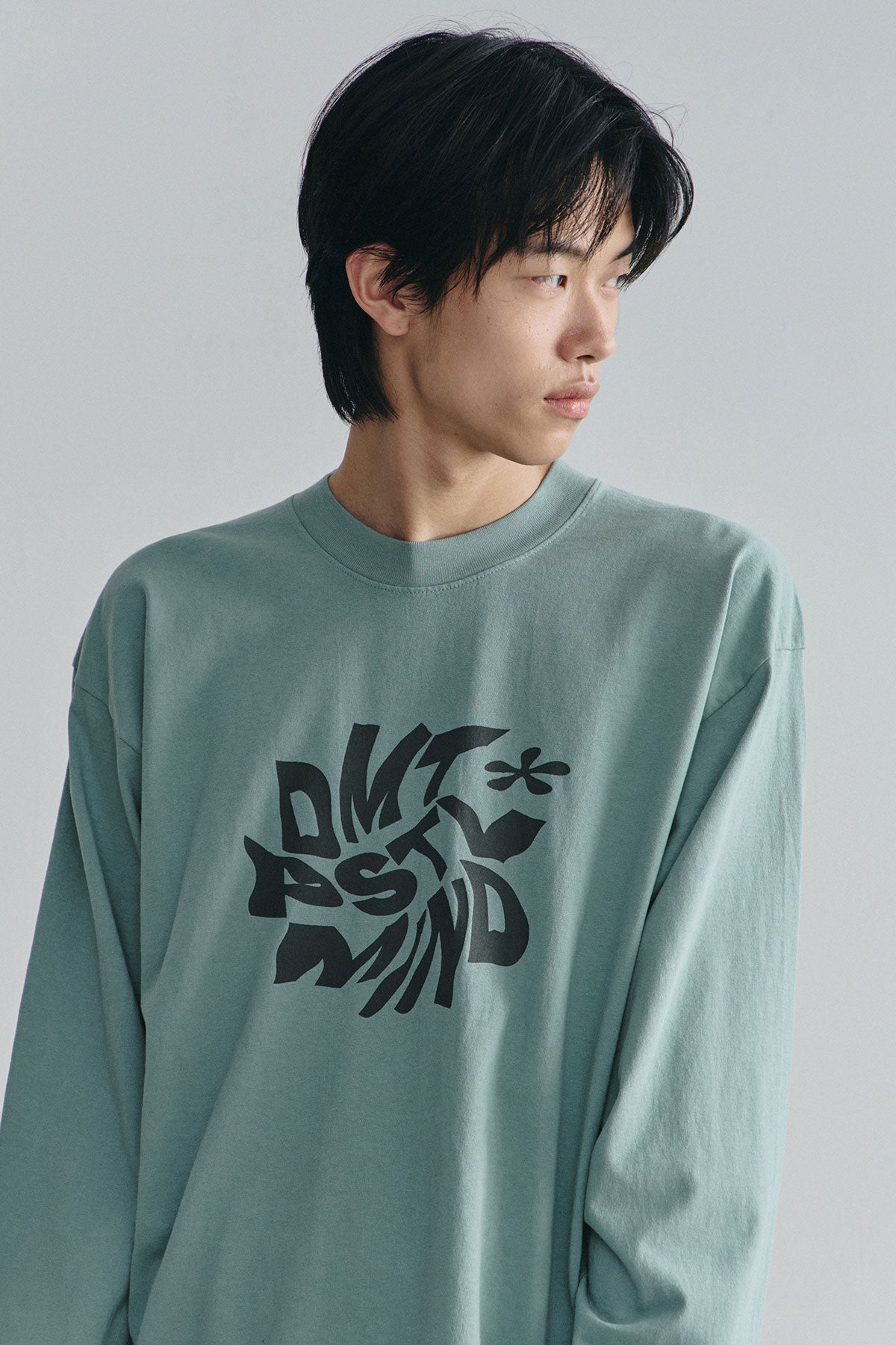 VERT DMT SPIRAL LSV GD 6.5OZ TEE ATLANTIC GREEN (Available on 26.05.07)
