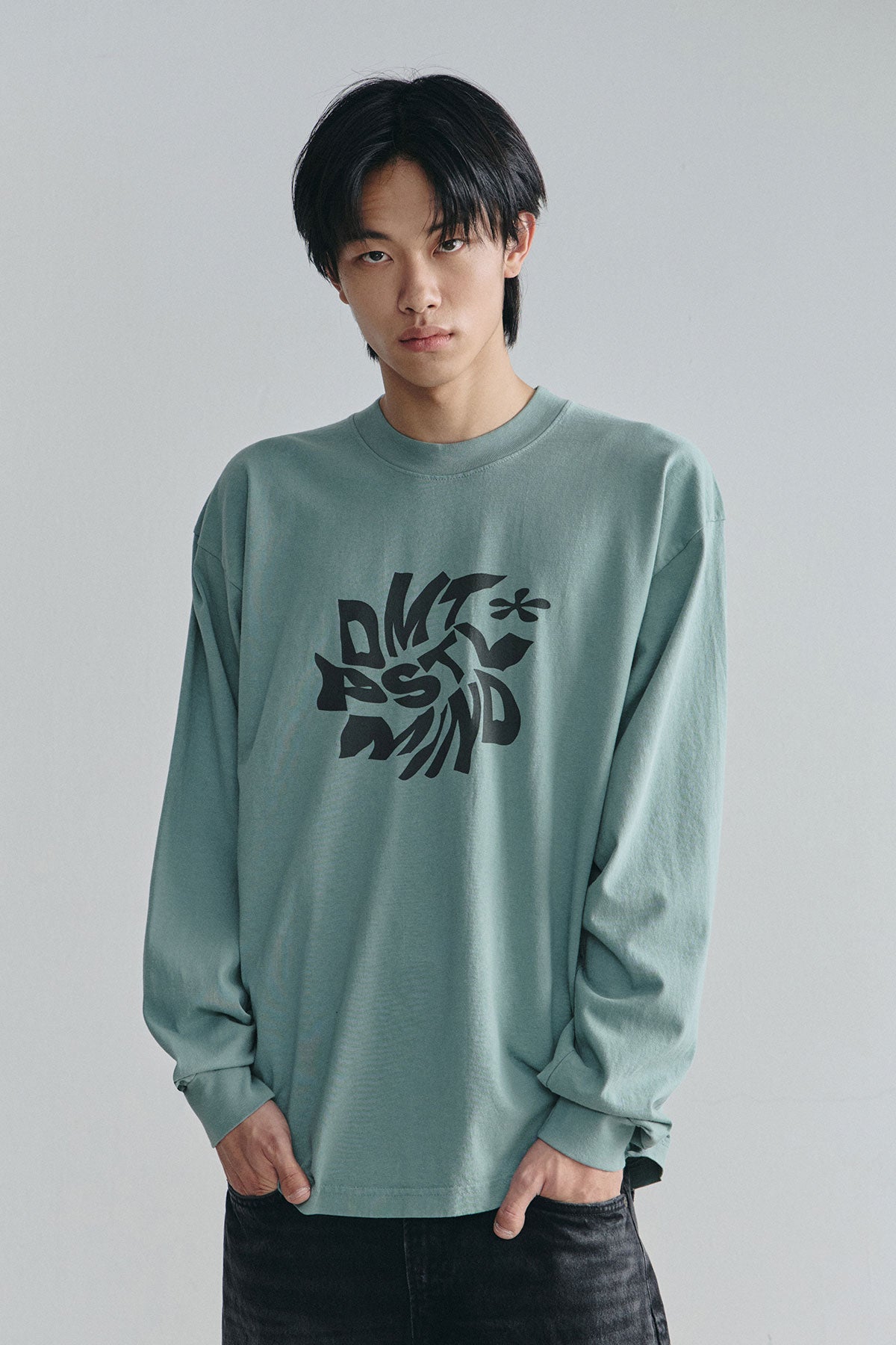 VERT DMT SPIRAL LSV GD 6.5OZ TEE ATLANTIC GREEN (Available on 26.05.07)