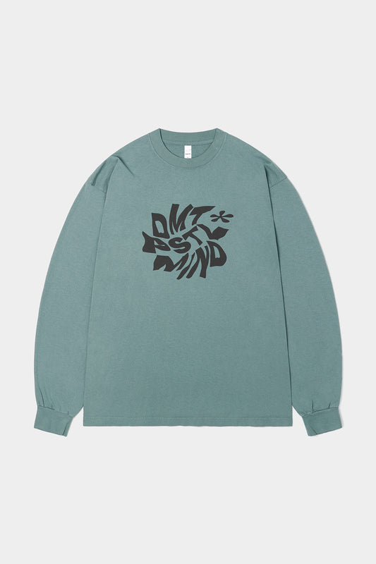VERT DMT SPIRAL LSV GD 6.5OZ TEE ATLANTIC GREEN (Available on 26.05.07)