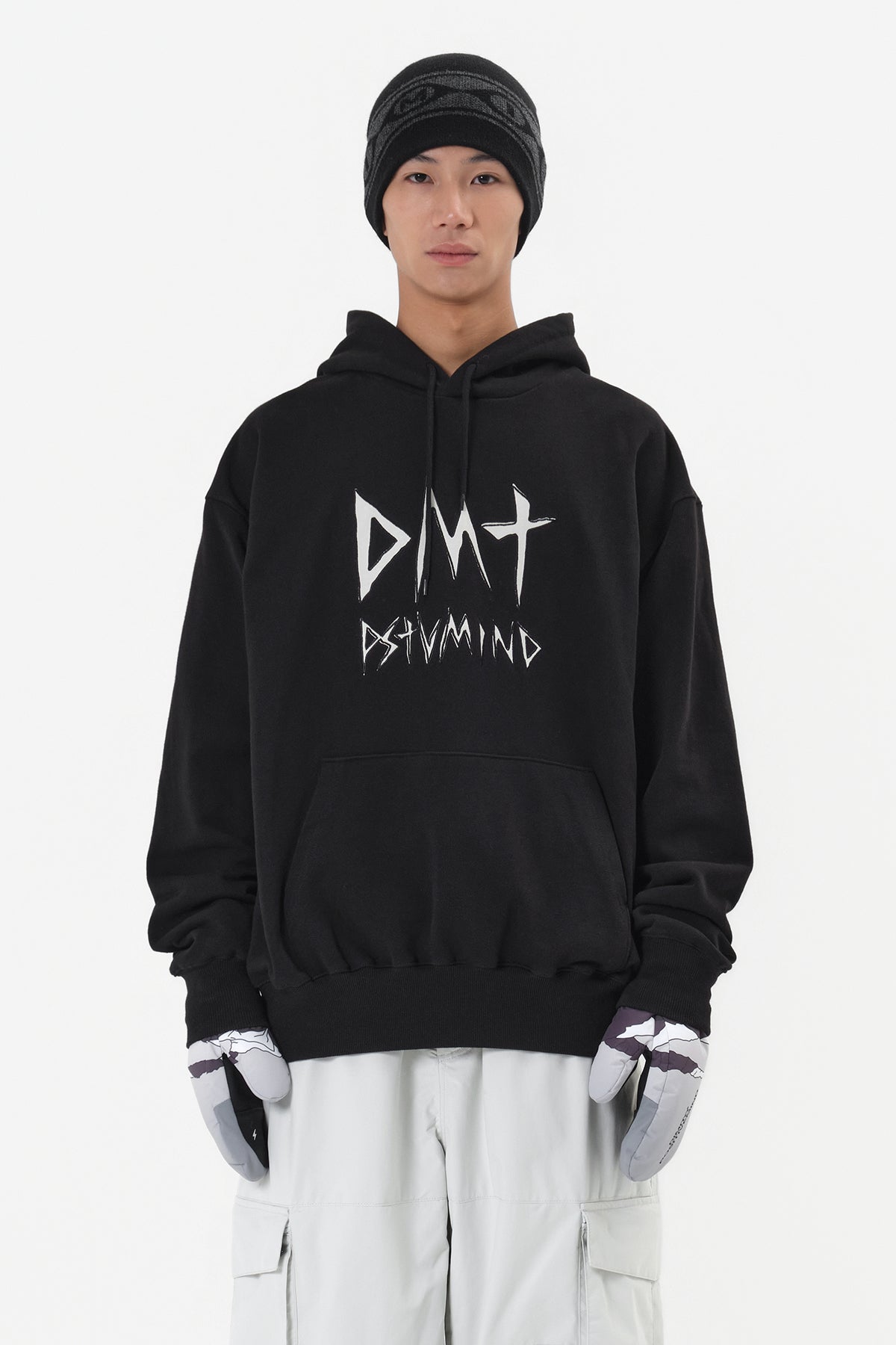 VERT DMT TEAM HOODIE BLACK