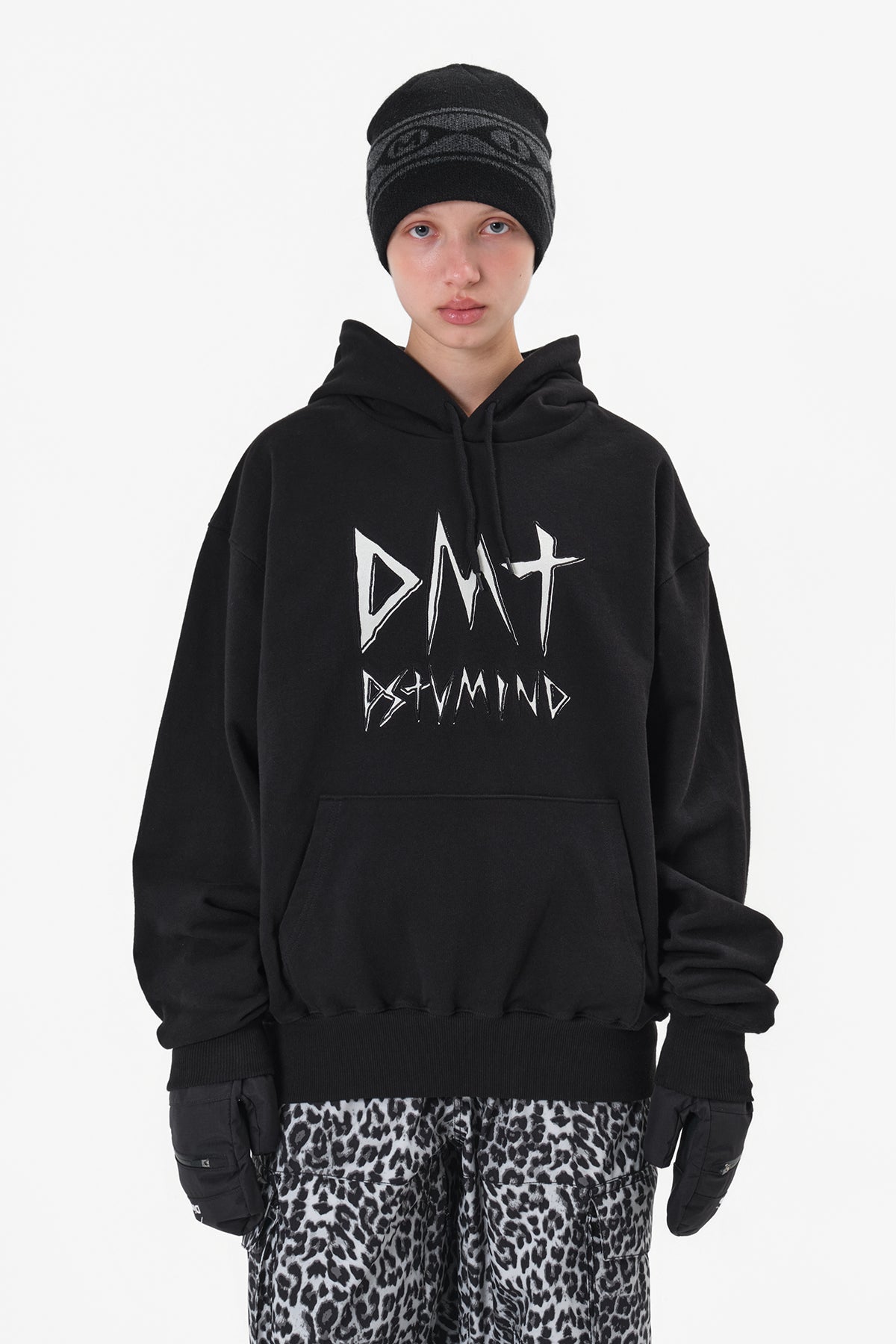VERT DMT TEAM HOODIE BLACK